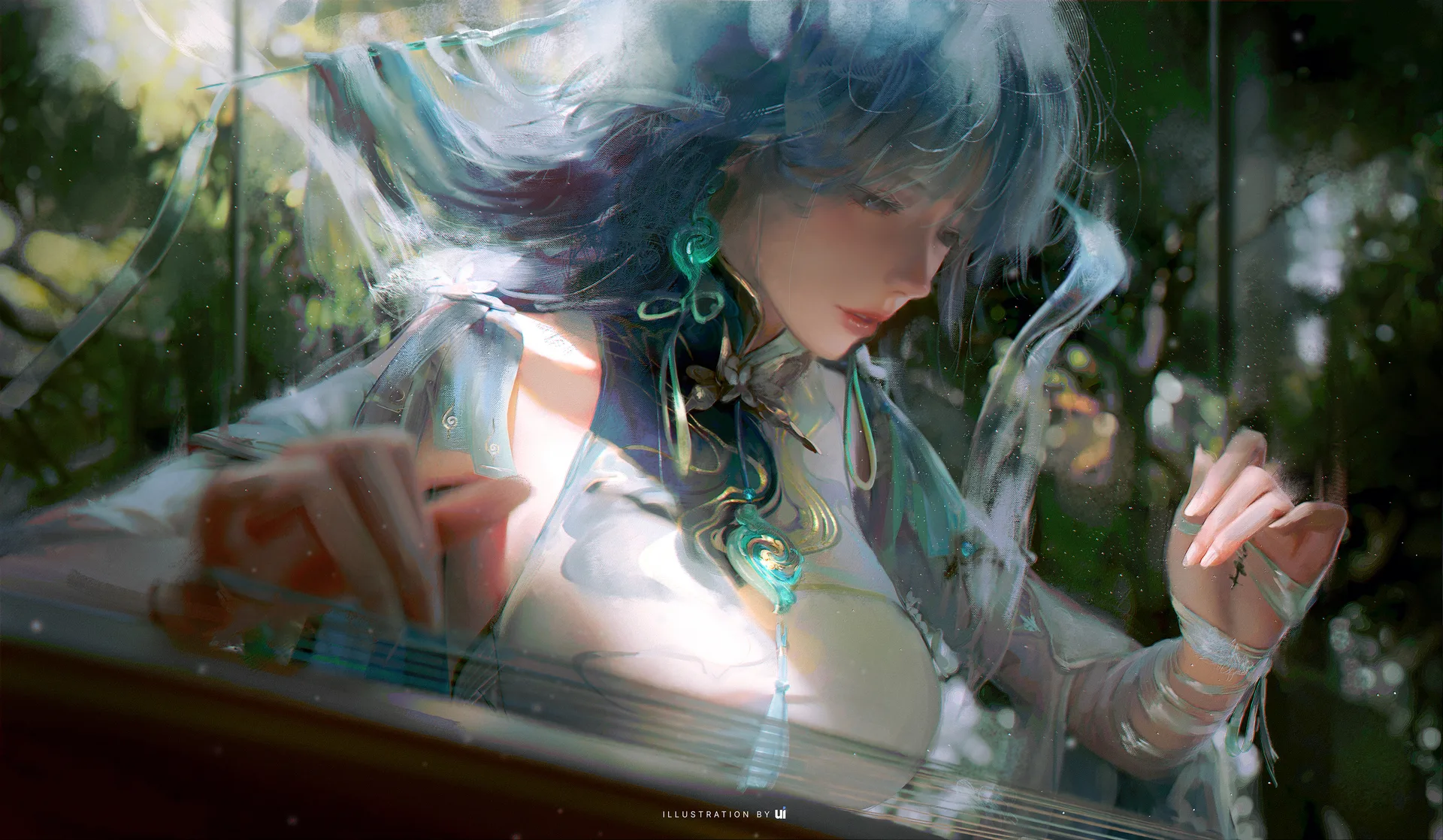 Ui_uiiiiiiiii · Wuthering Waves · Qingxiao (Wuthering Waves) · anime girls