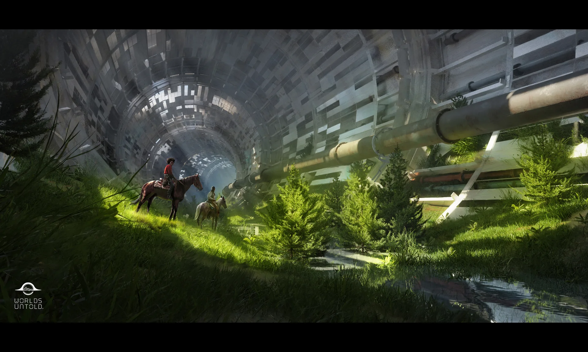 Quentin Mabille · ArtStation · plants · trees