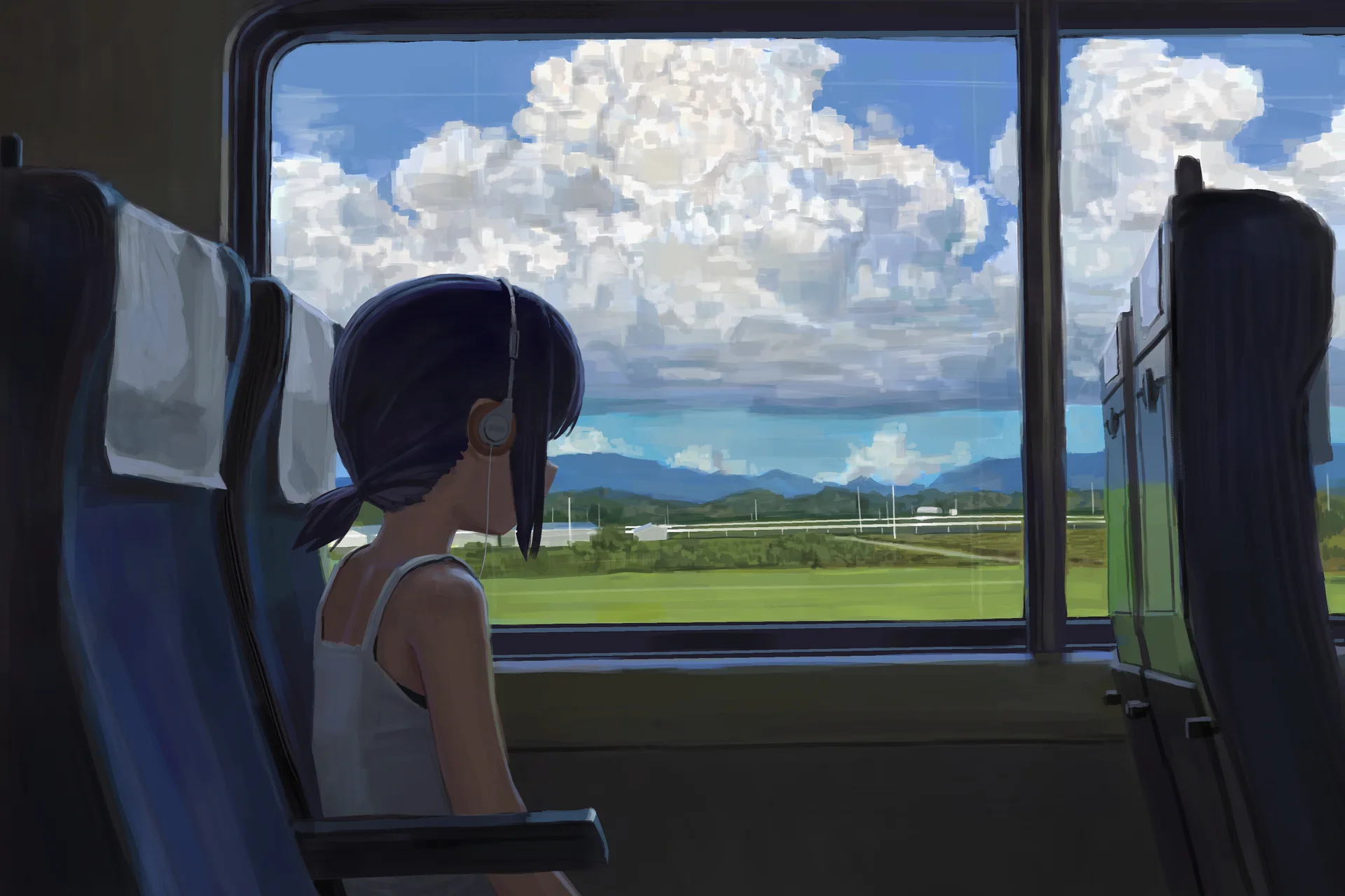 An_Yb · Pixiv · original characters · anime girls