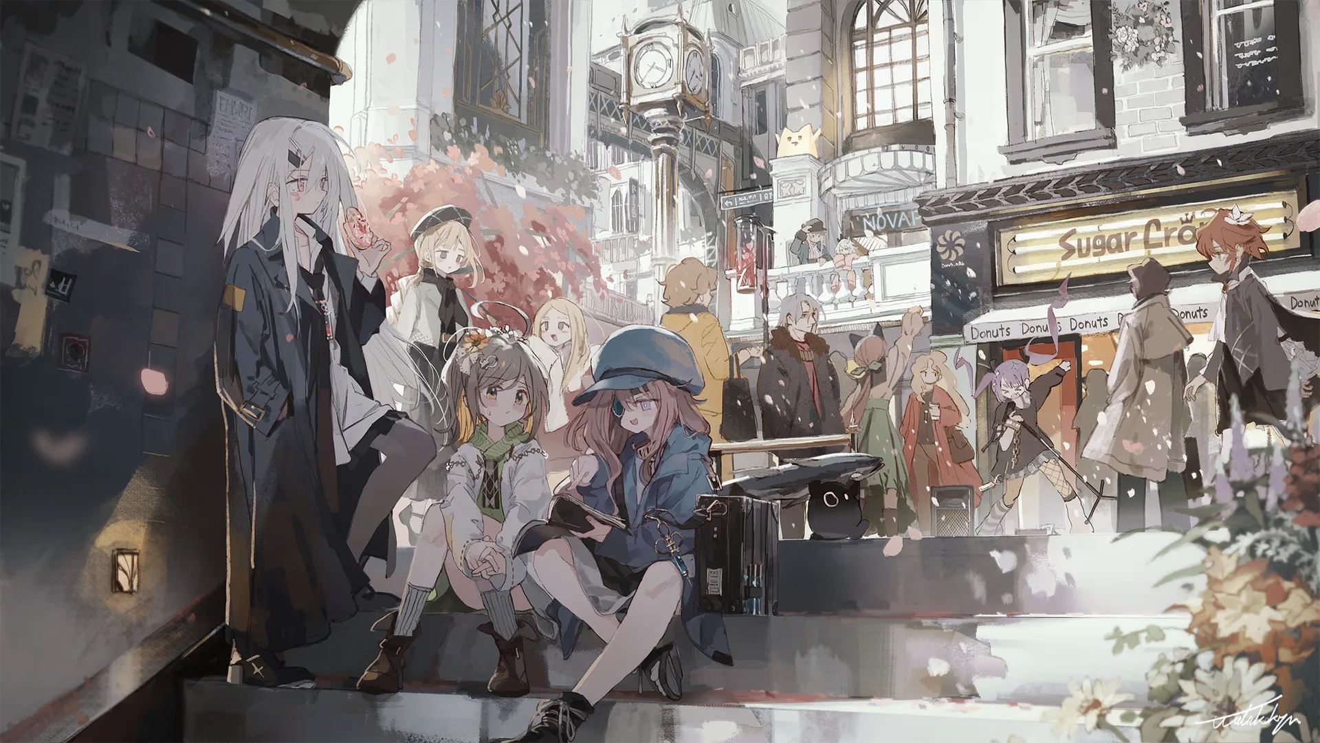 anime · anime girls · watakokyu · long hair