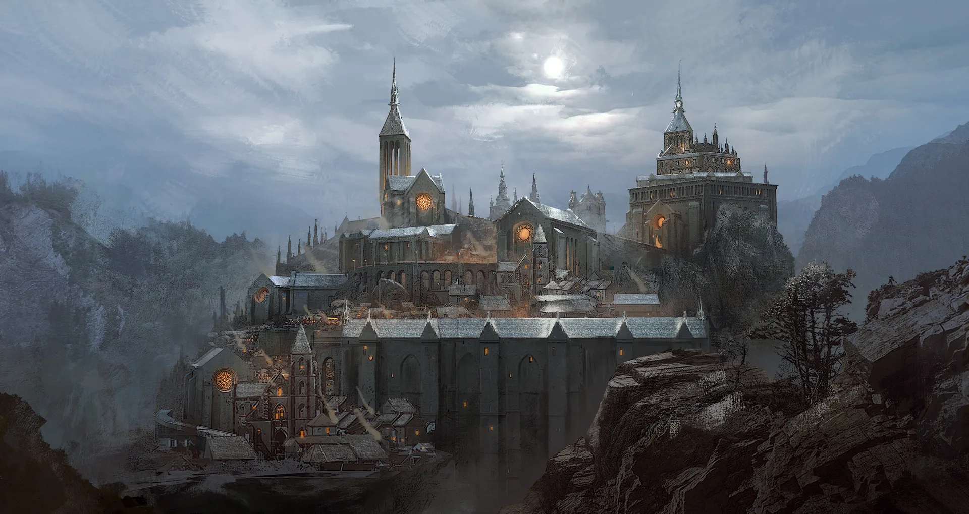 David Metzger · ArtStation · sky · clouds