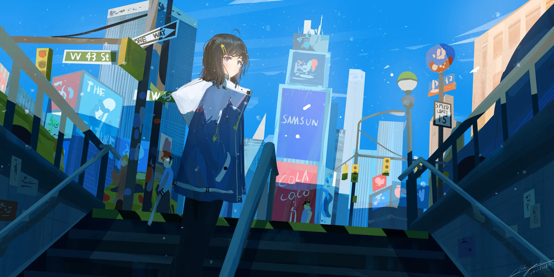 Pixiv · CHCYLI · sky · clouds