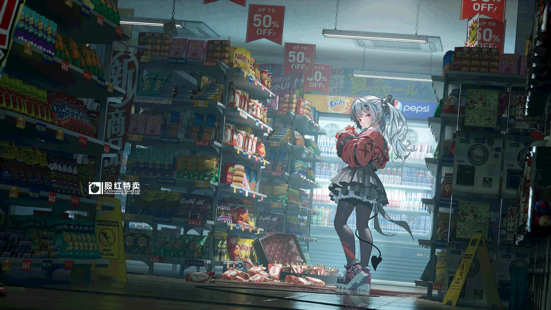 Neverness To Everness · Lacrimosa (Neverness To Everness) · anime girls · white hair