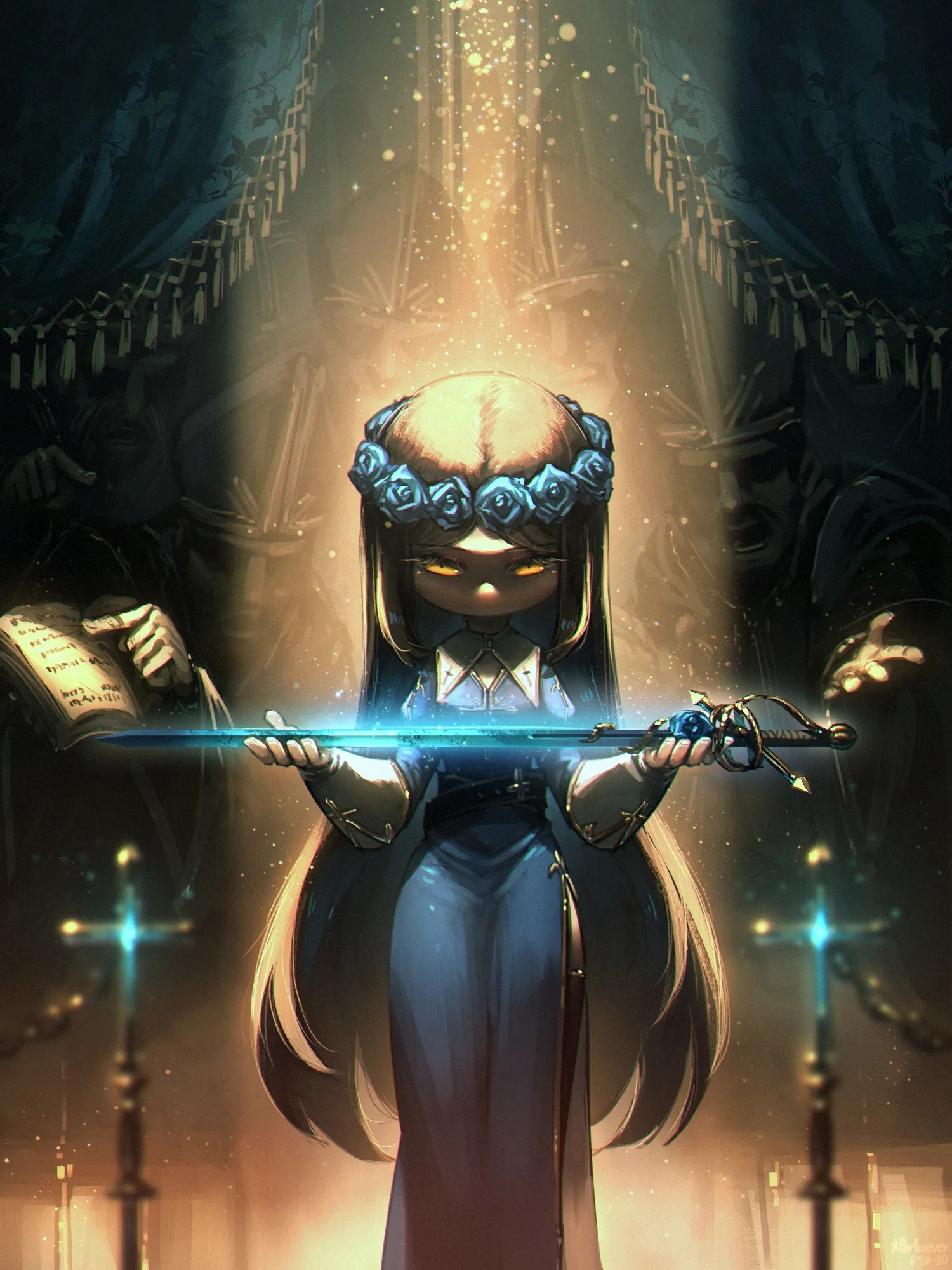 Porforever · original characters · fantasy art · women