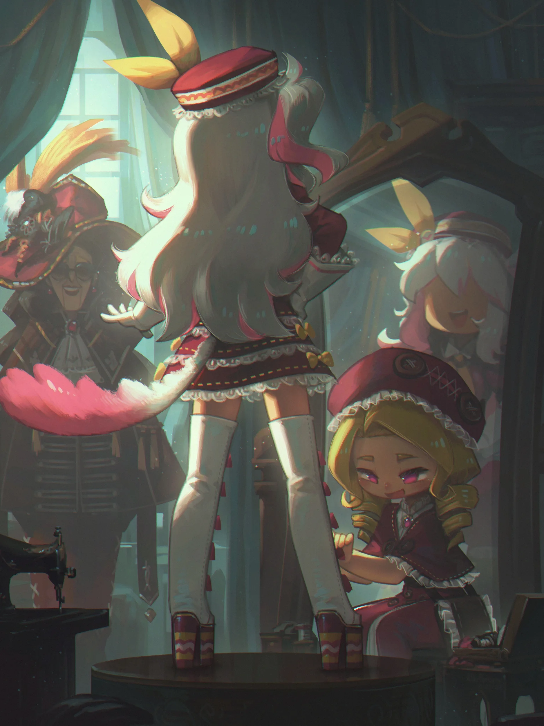 Porforever · original characters · fantasy art · women
