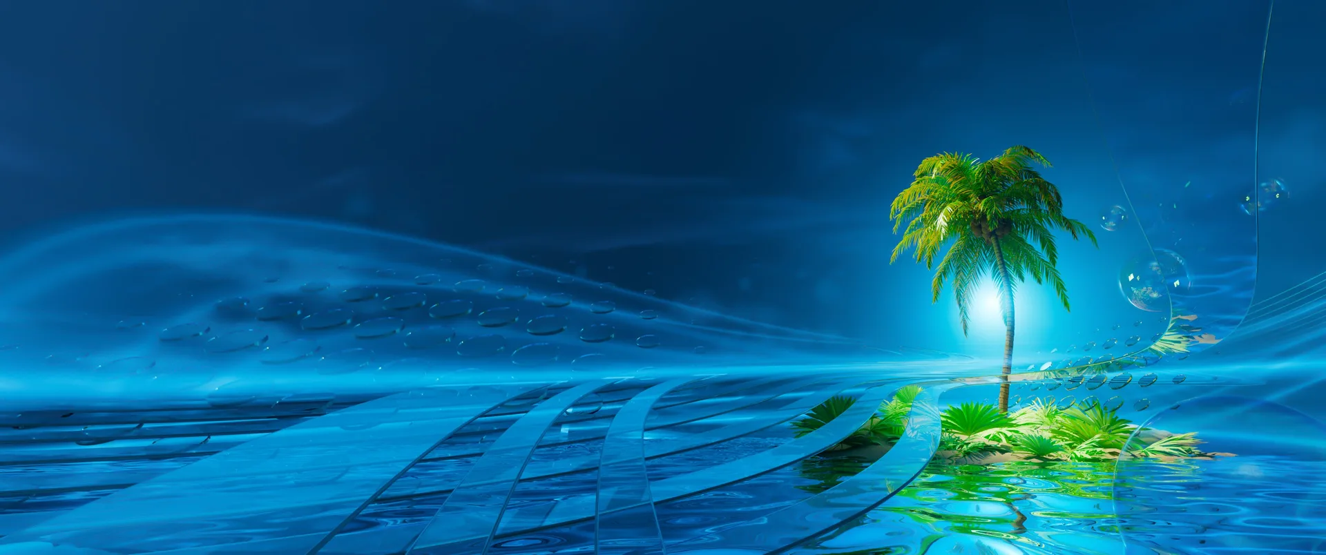 PerfectHue · grass · trees · blue