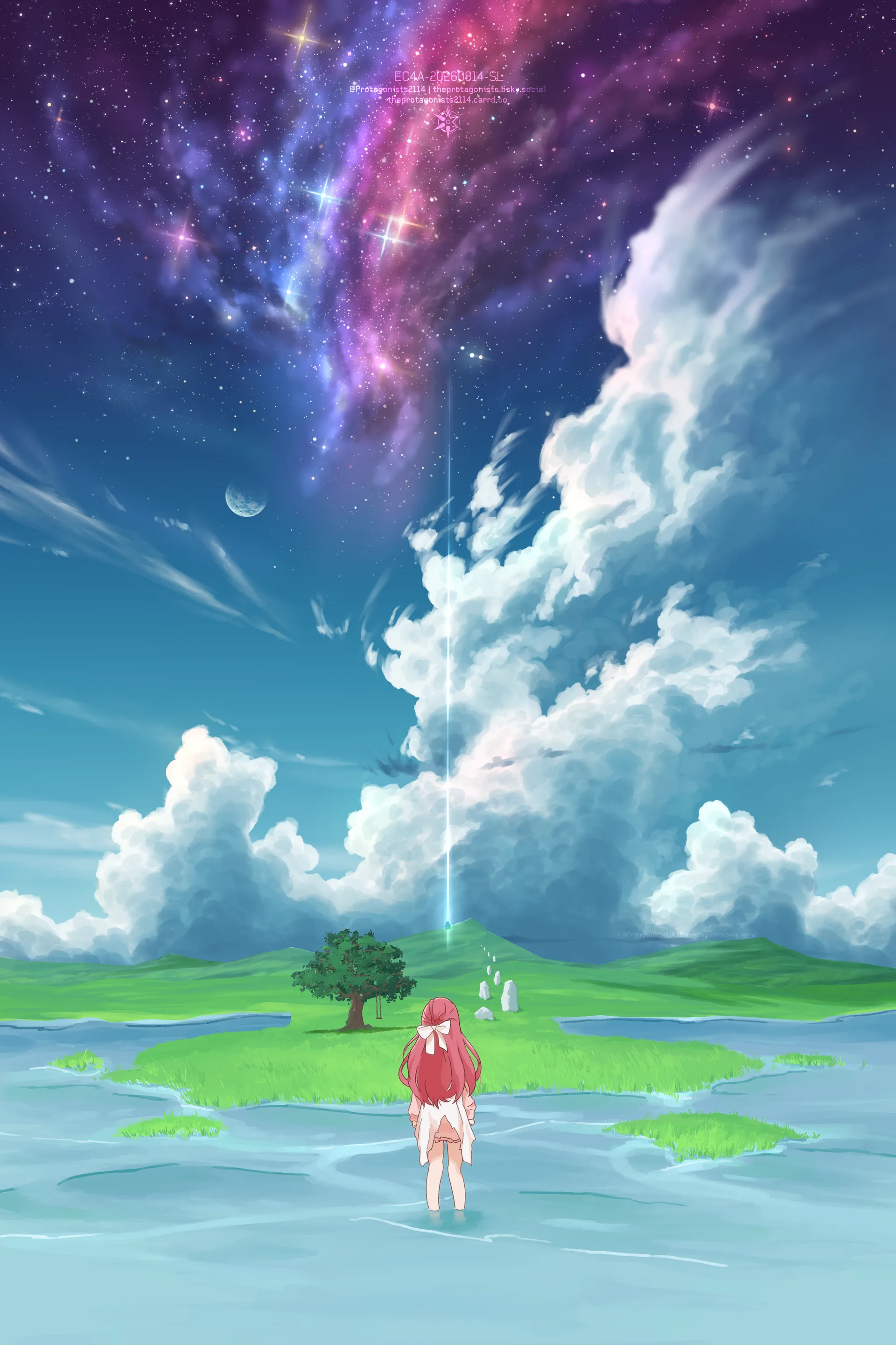 TheProtagonists · sky · clouds · plants