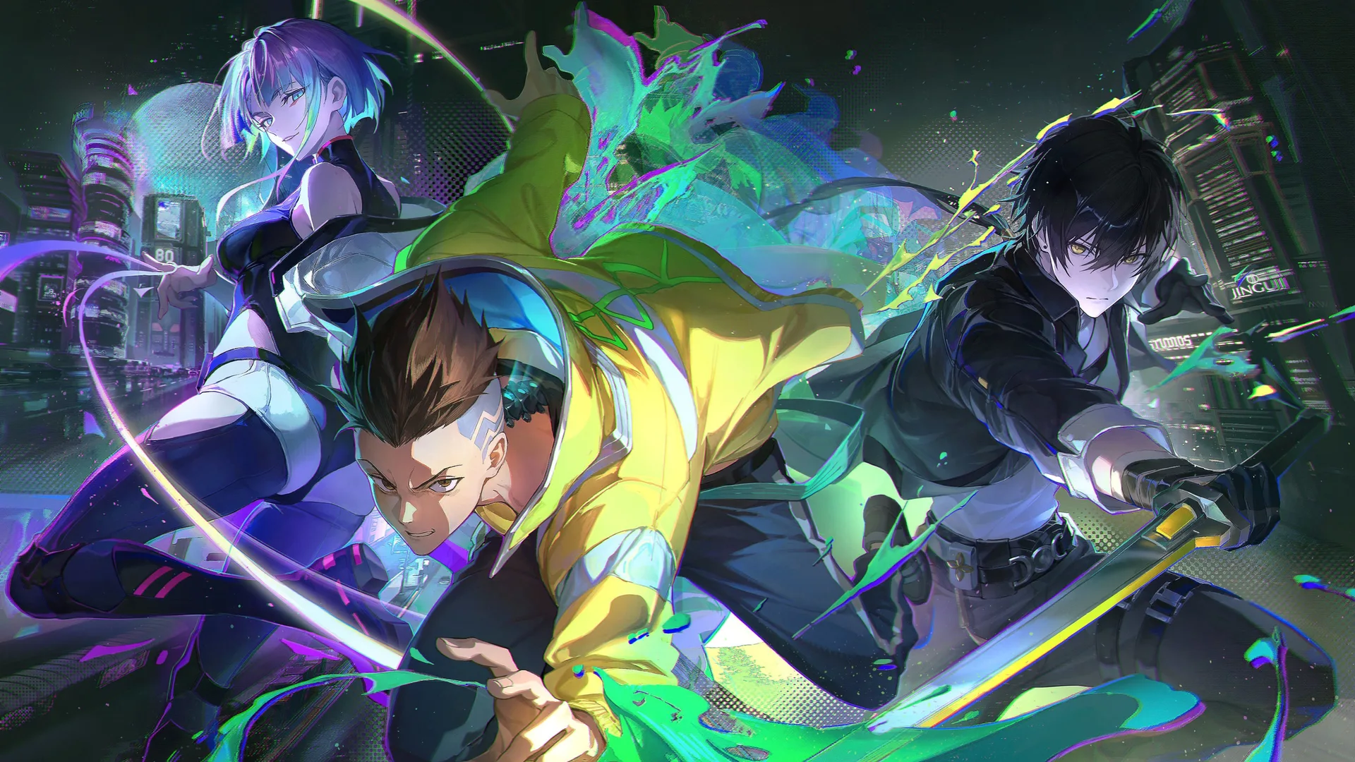Wuthering Waves · Lucyna Kushinada (Cyberpunk: Edgerunners) · David Martinez (Edgerunners) · Rover (Wuthering Waves)
