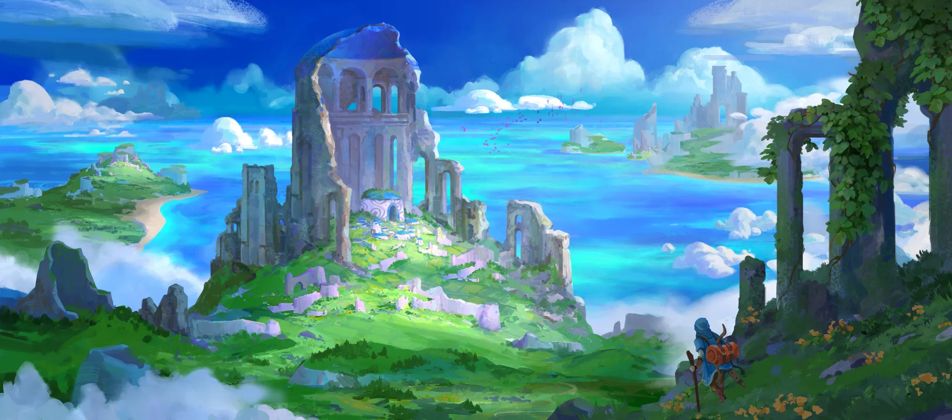 Gavin O'Donnell · ArtStation · sky · clouds