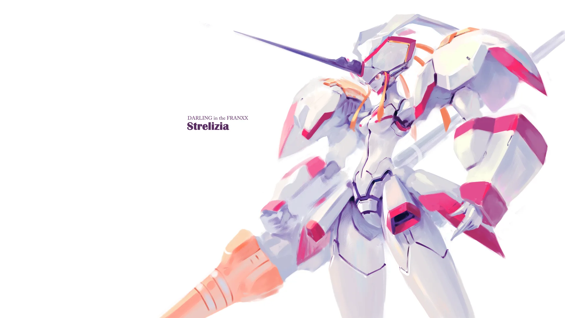 Zero Two (Darling in the FranXX) · Strelitzia Apus · weapon · anime