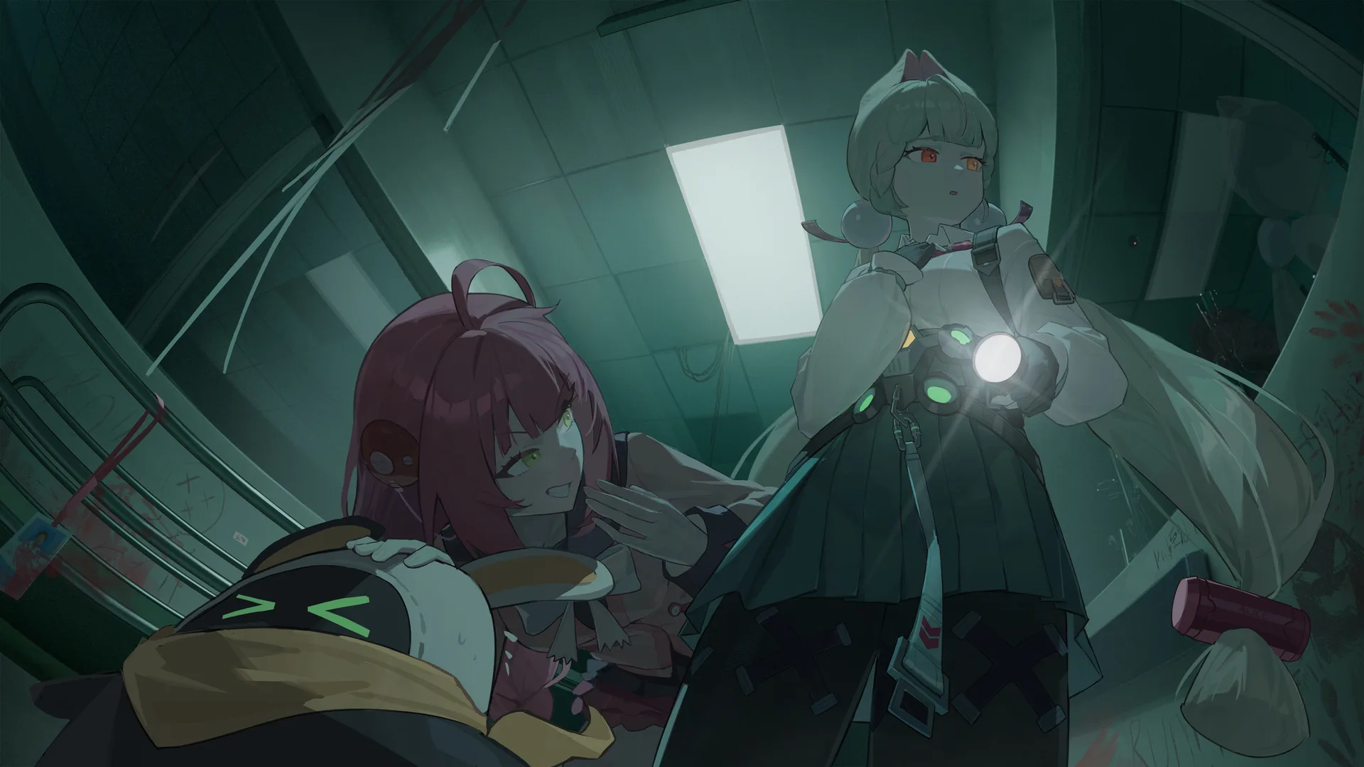 Zenless Zone Zero · Alice (Zenless Zone Zero) · Ukinami Yuzuha (Zenless Zone Zero) · ahoge