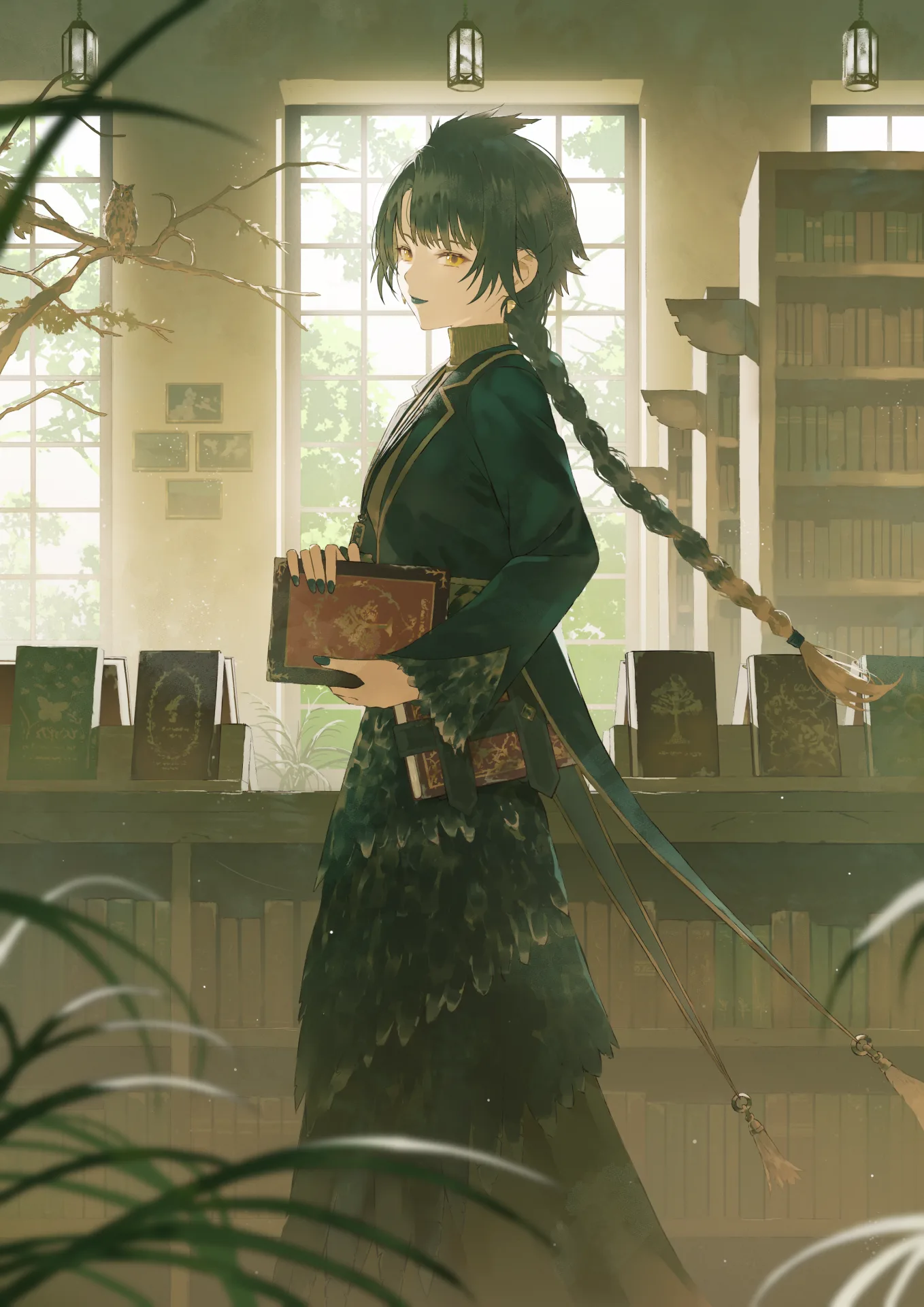 fagikakikaki · original characters · anime girls · standing