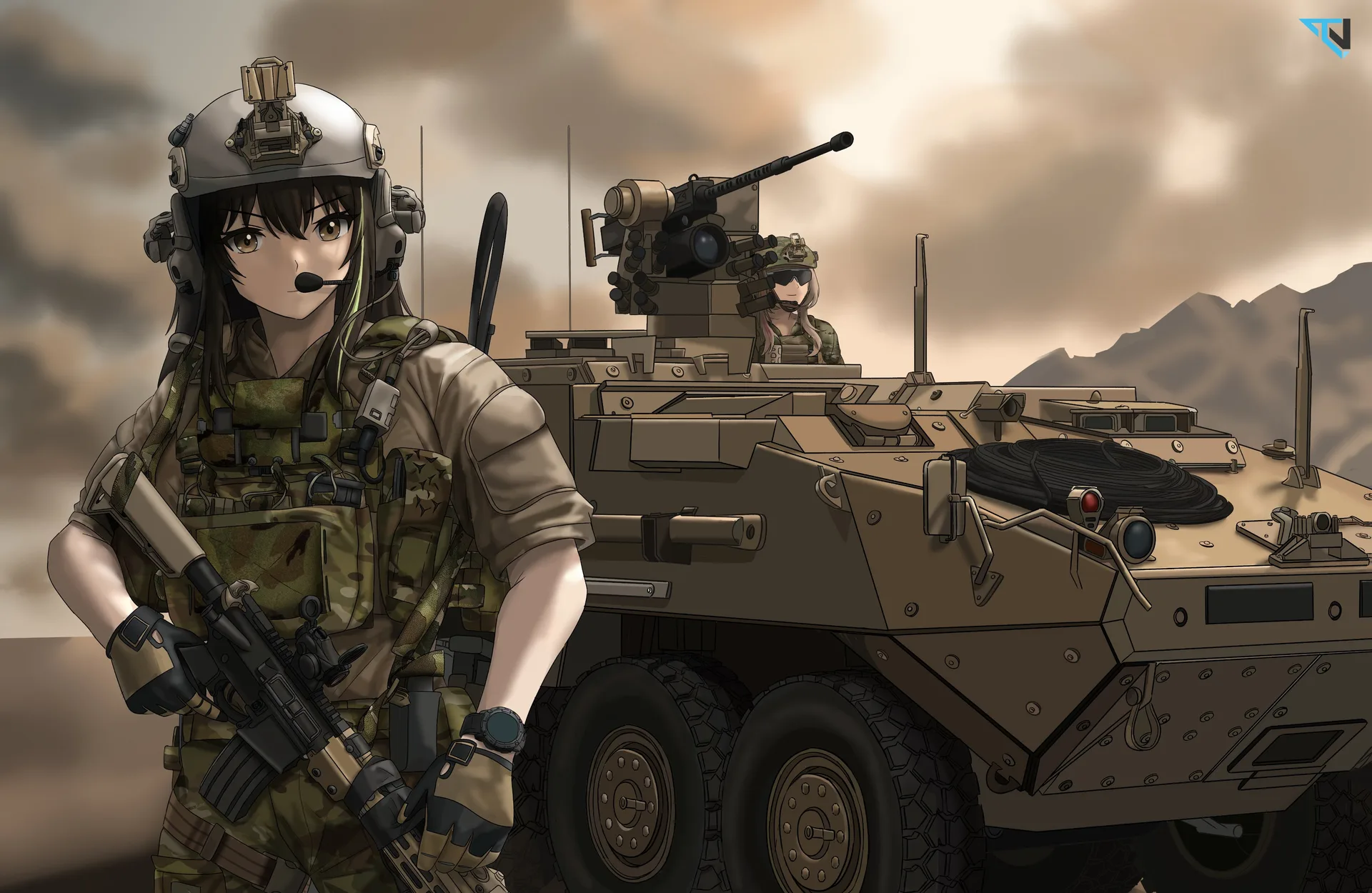 M4A1 (Girls Frontline) · M1A1 Carbine · KuroiTenshi · Girls Frontline