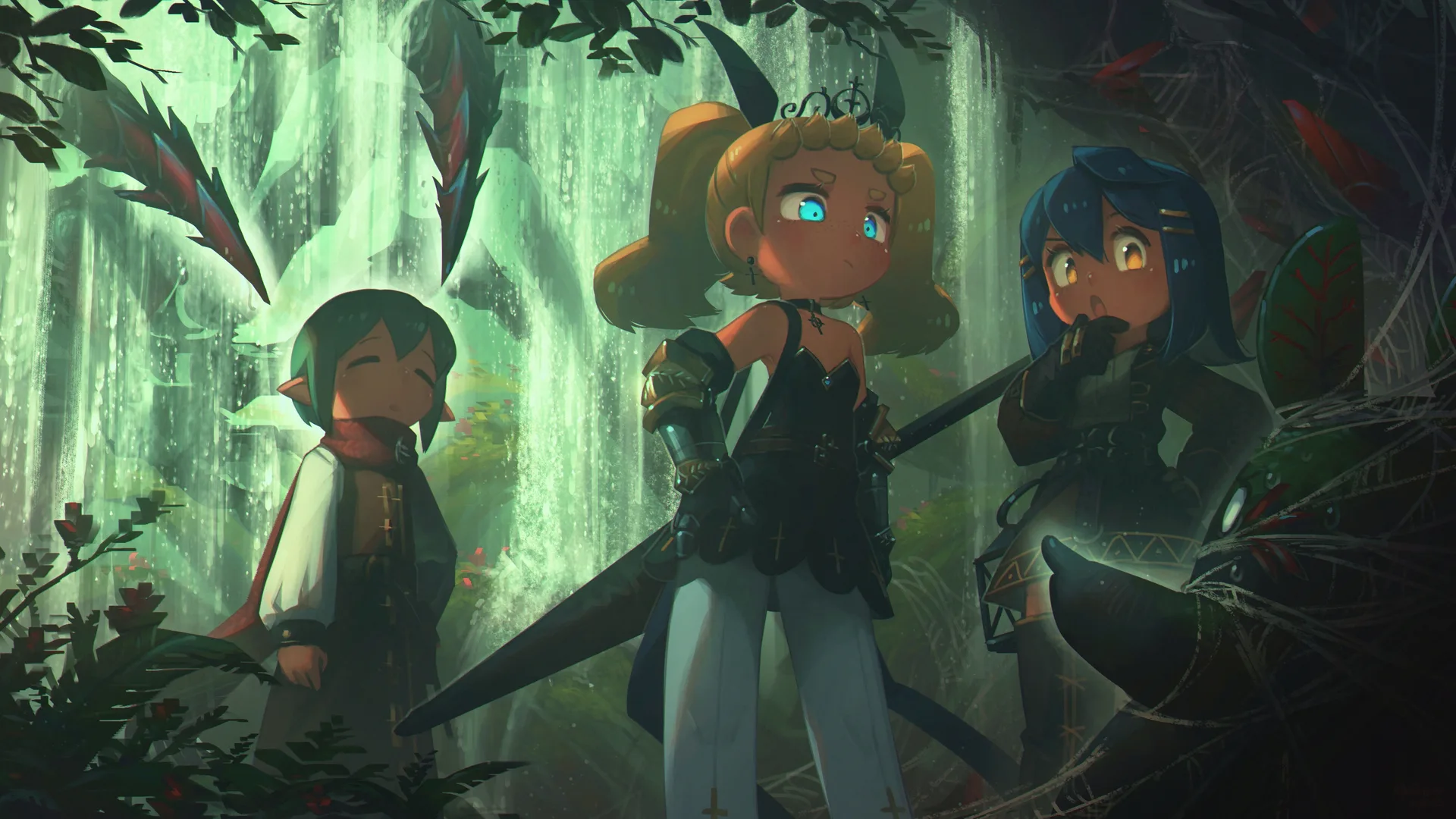 Porforever · fantasy art · original characters · women