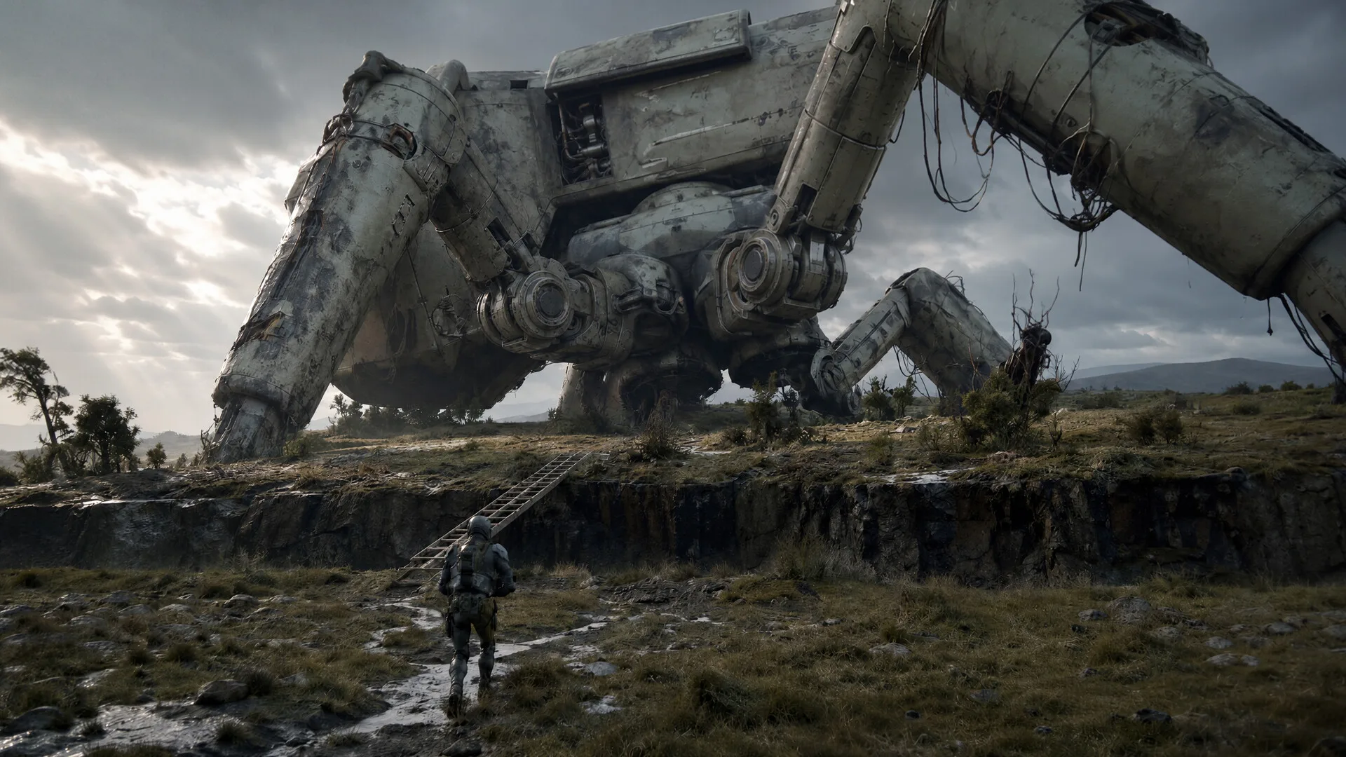 Fan Gao · mechs · digital art · concept art