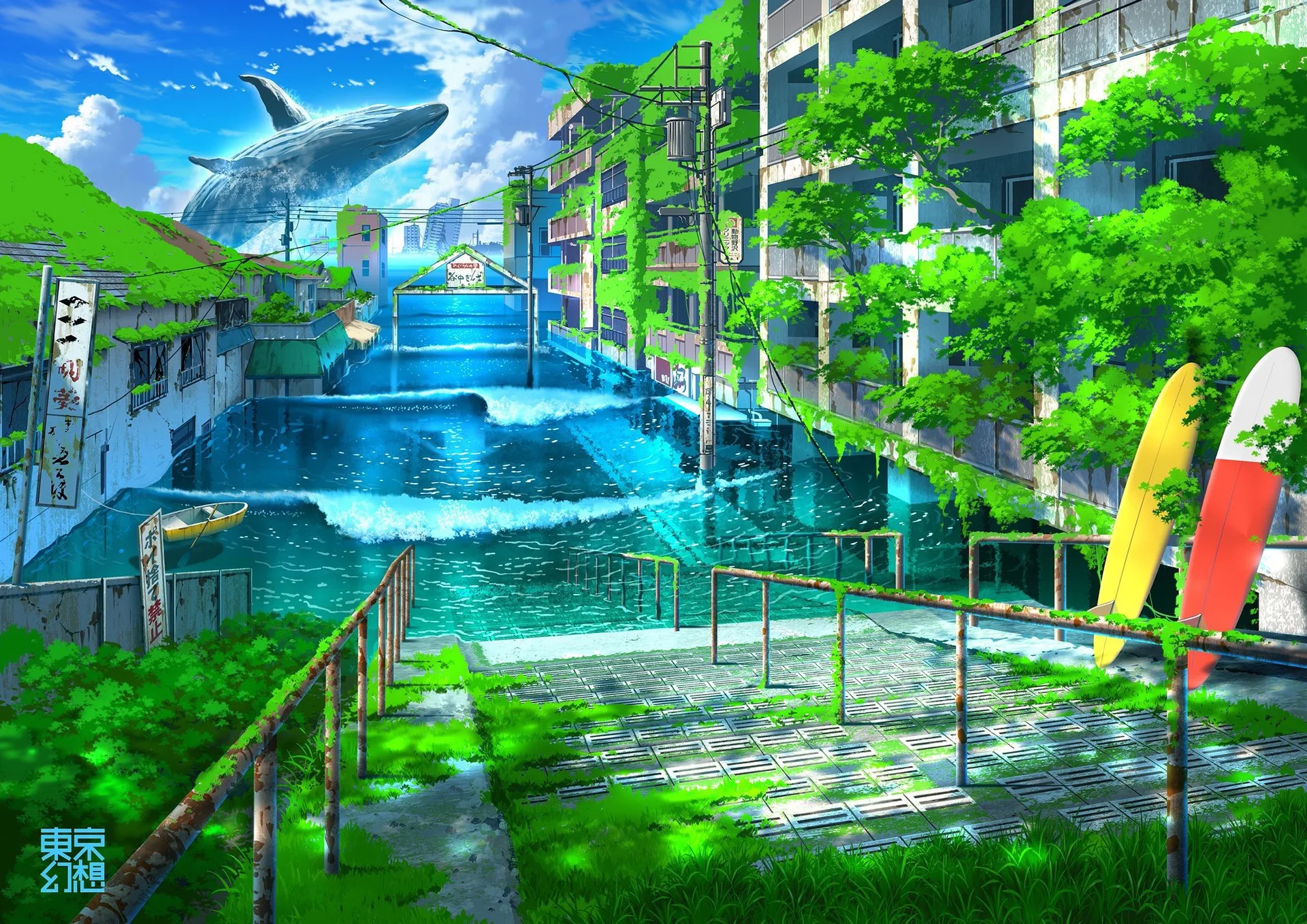 TokyoGenso · digital art · artwork · illustration