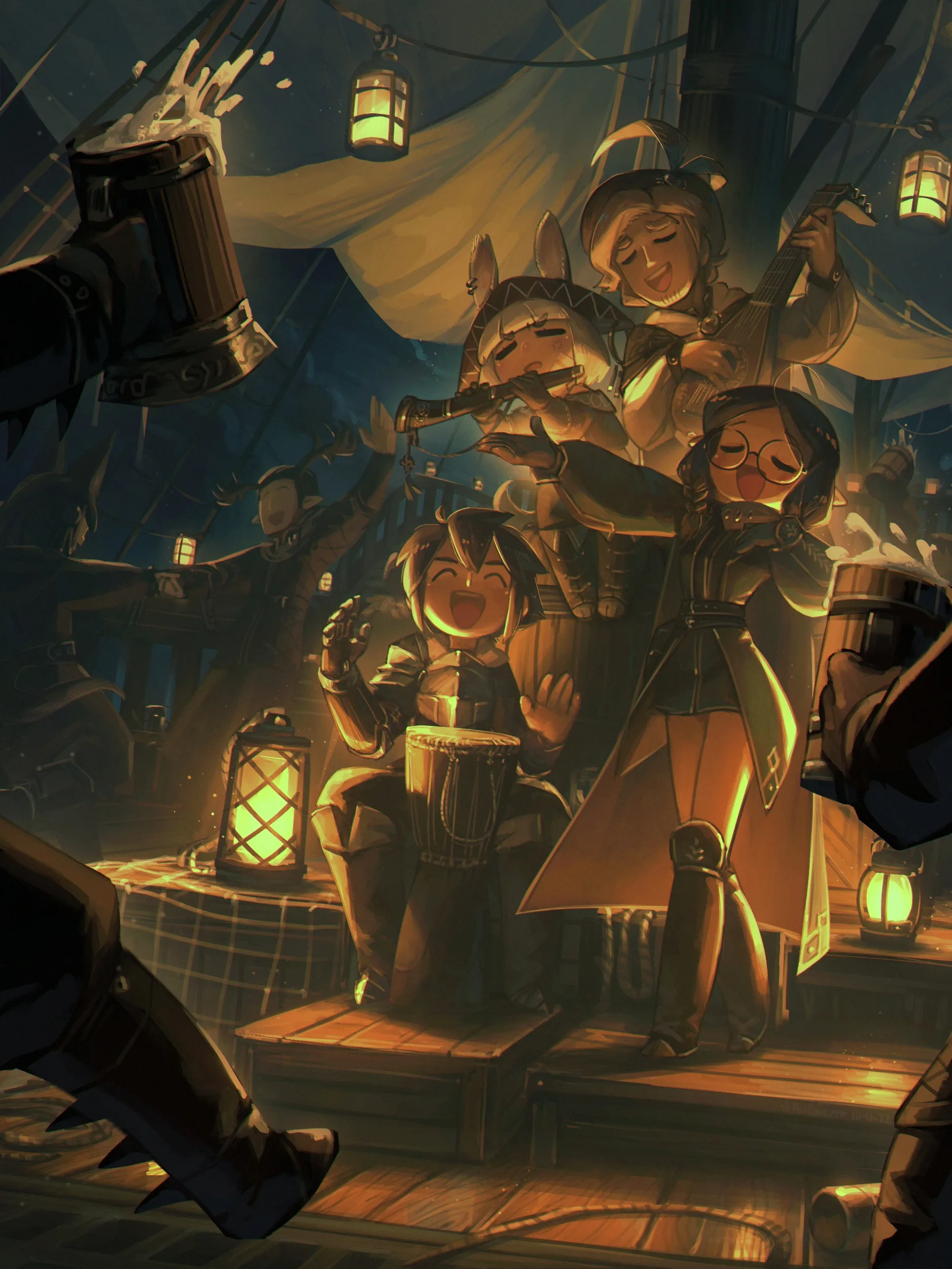 Porforever · original characters · fantasy art · women