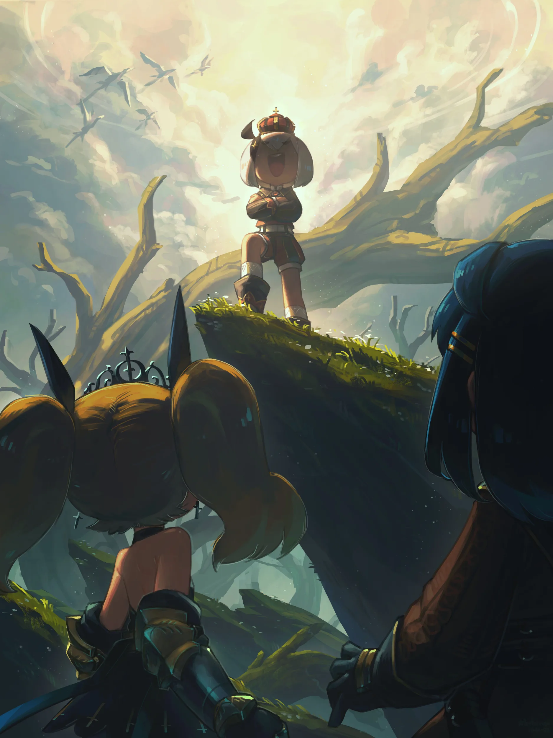 Porforever · original characters · fantasy art · women