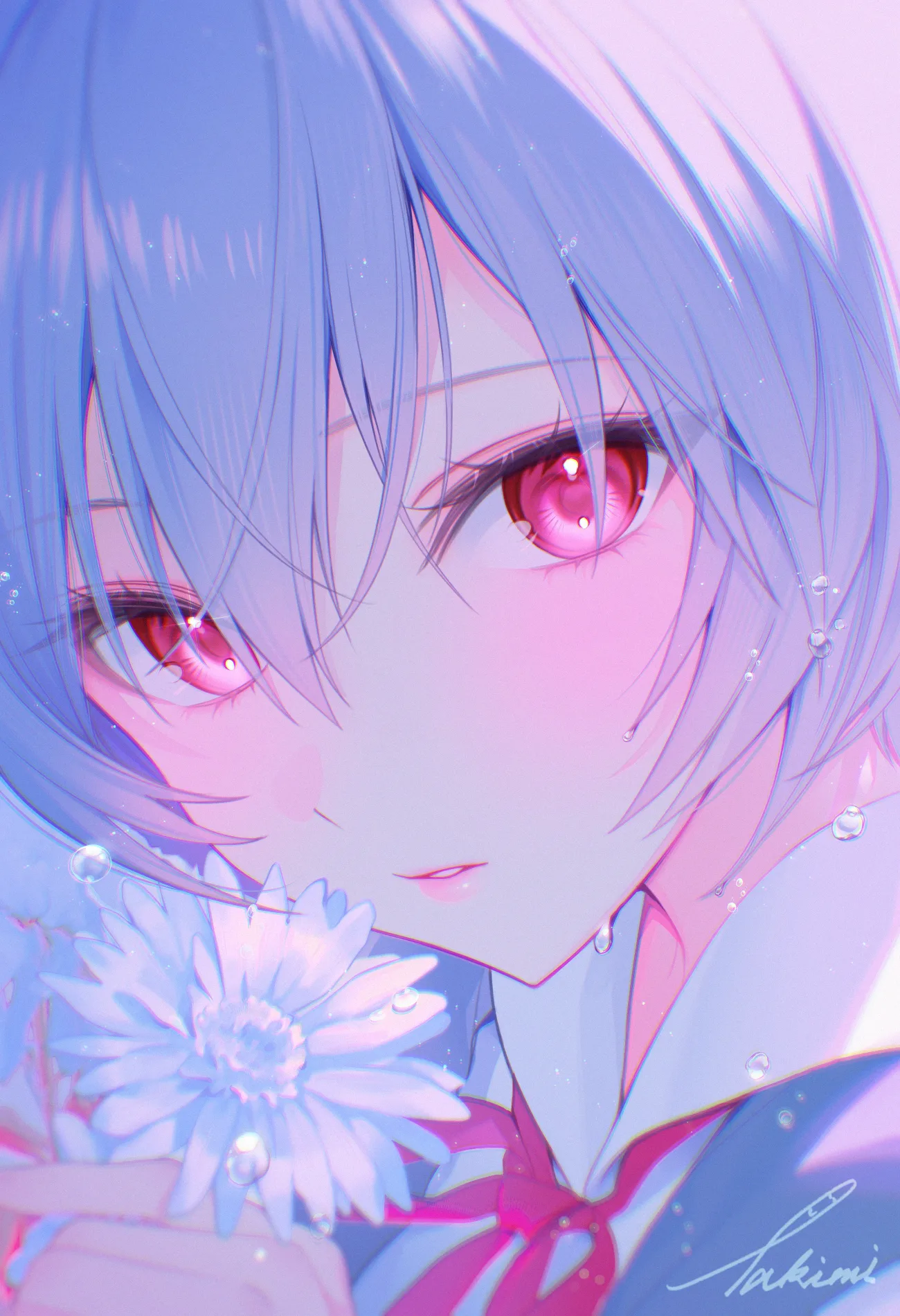 Neon Genesis Evangelion · Ayanami Rei · portrait · anime girls