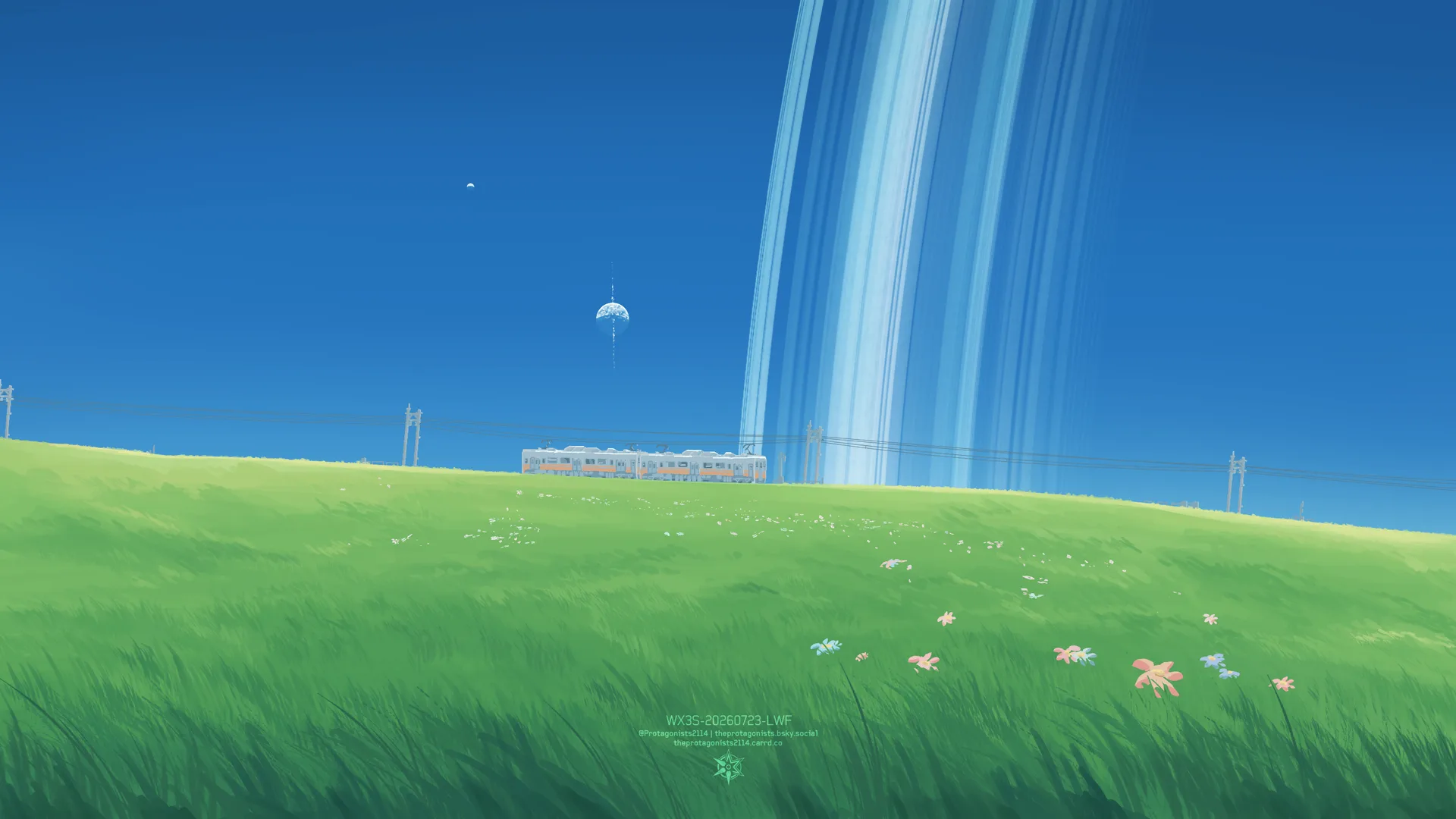 TheProtagonists · sky · plants · flowers