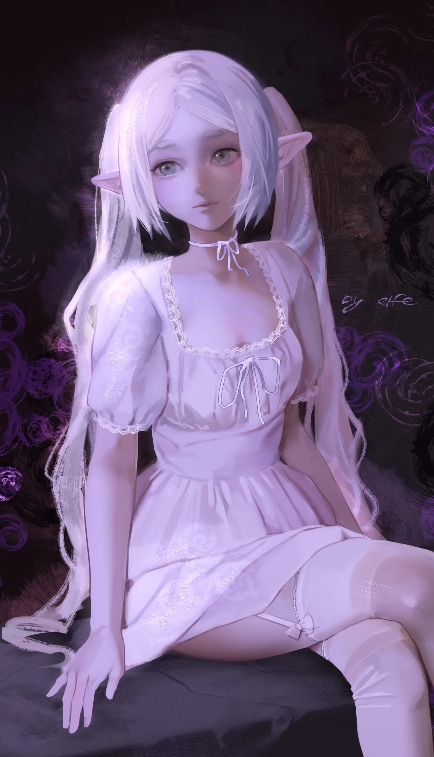 elfe art · Sousou No Frieren · Frieren · anime girls