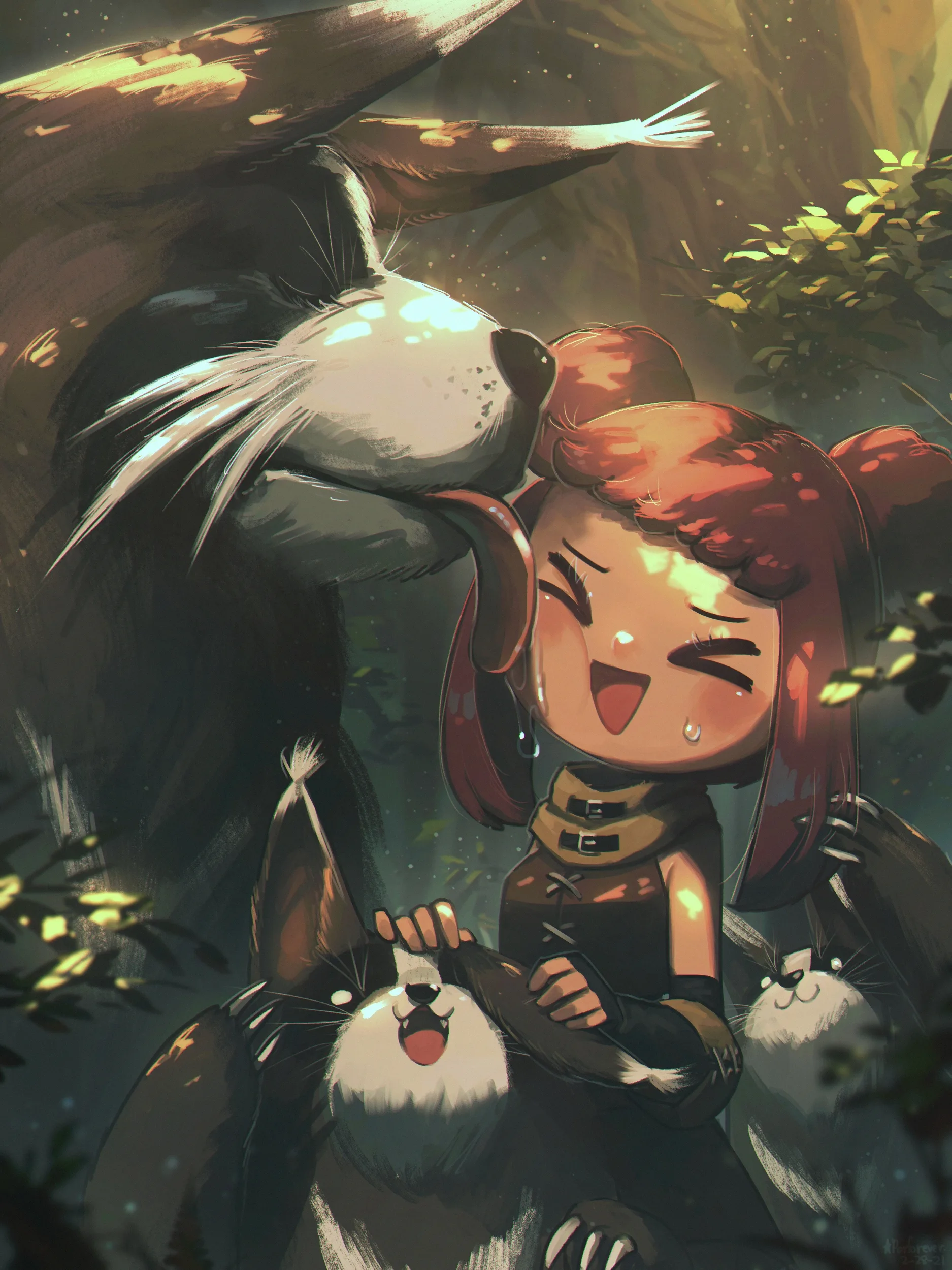 Porforever · original characters · fantasy art · women