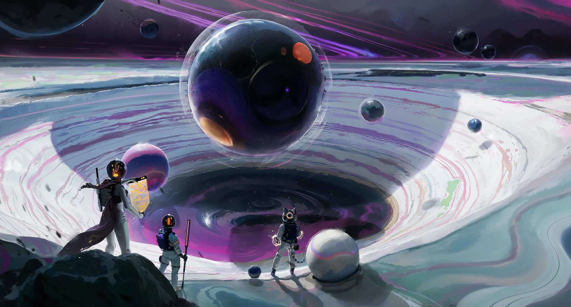 ArtStation · wide screen · wide angle · digital art