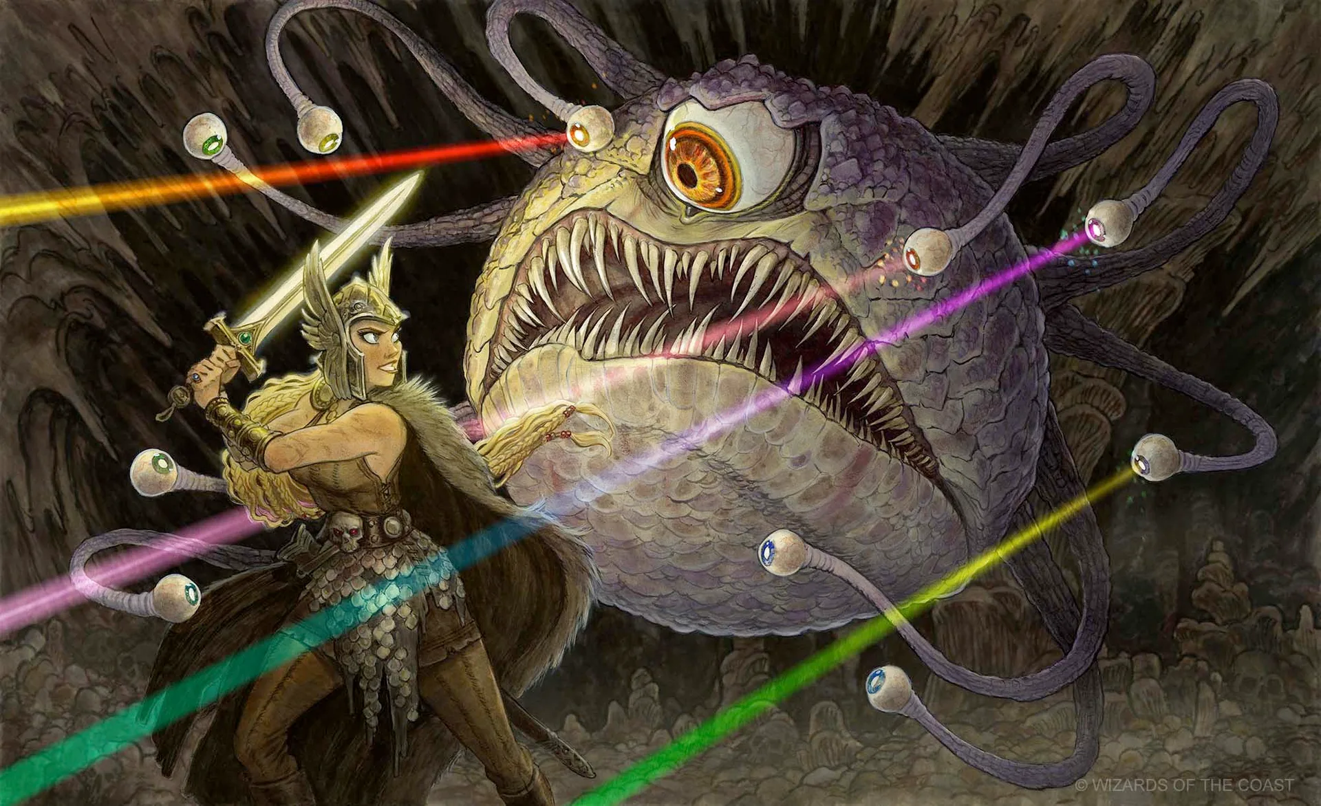 Magic: The Gathering · Dungeons & Dragons · Beholder · Tony DiTerlizzi