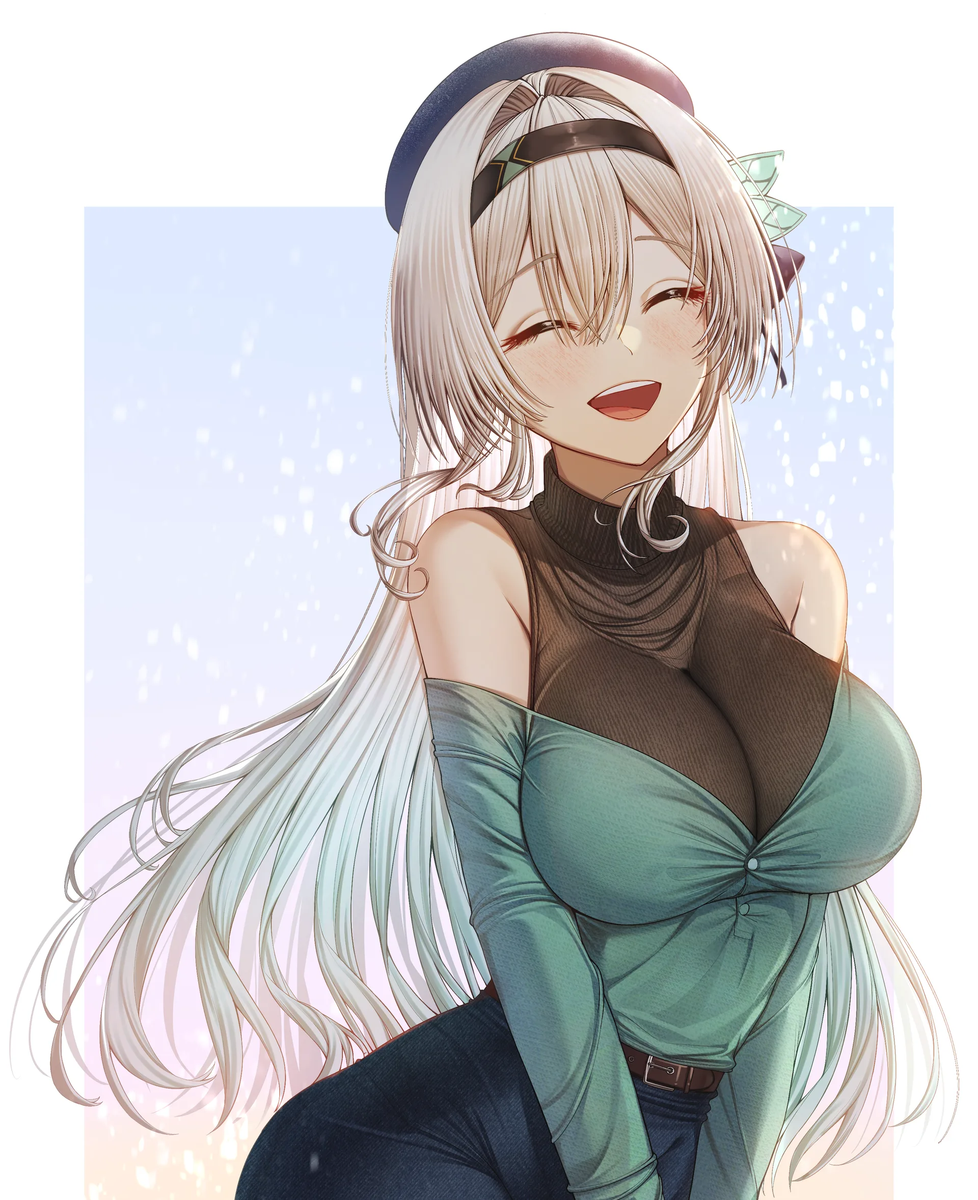 Hatsukyo · anime girls · Firefly (Honkai: Star Rail) · solo