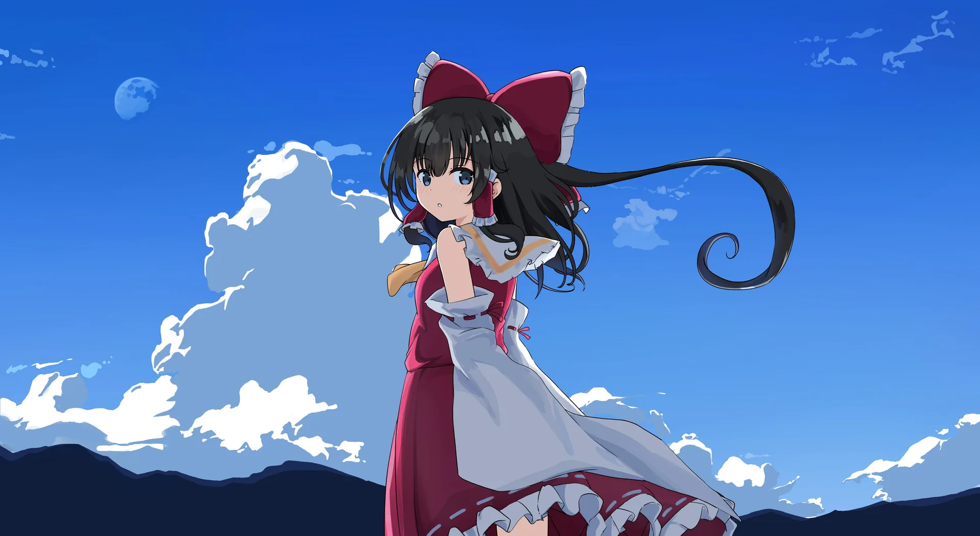 Hakurei Reimu · Touhou · anime · anime girls