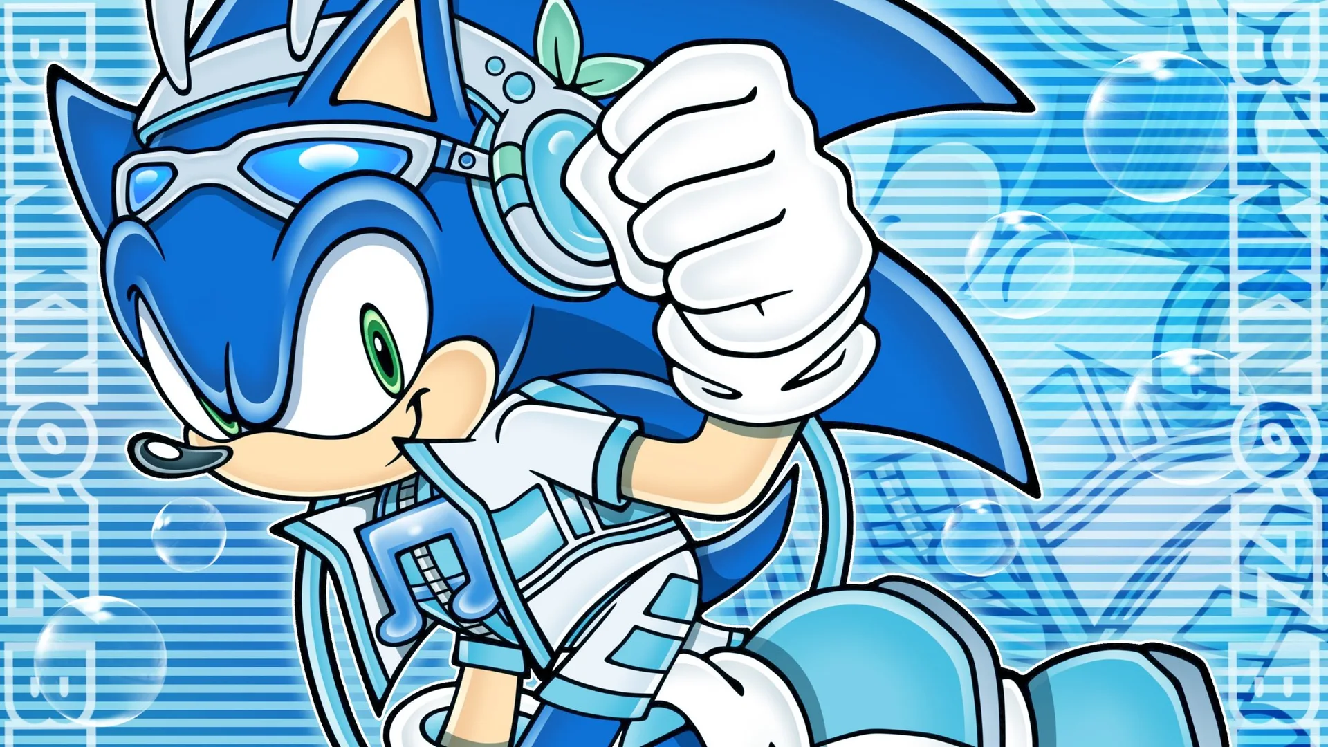 BLNKN01Z · Sonic (series) · SEGA · futurism