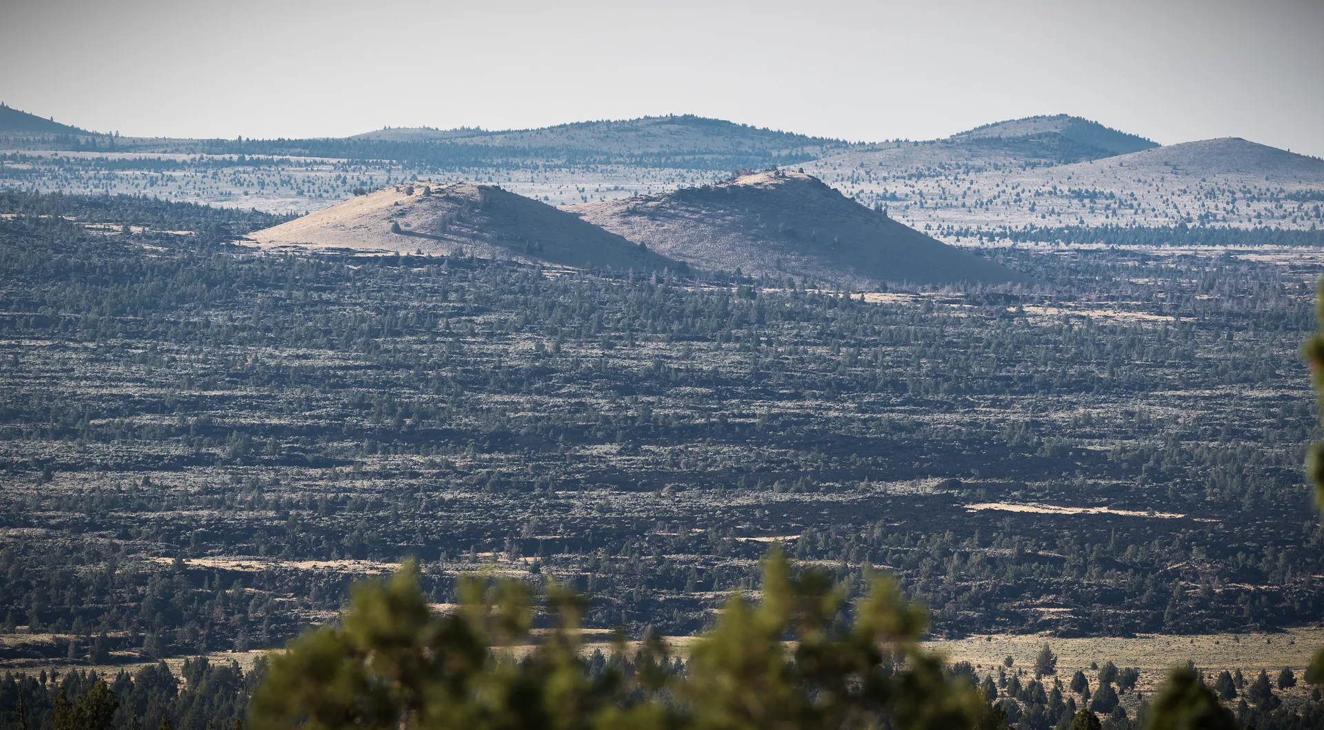 East Lava Field Wilderness Study Area from Green Mountain Campground