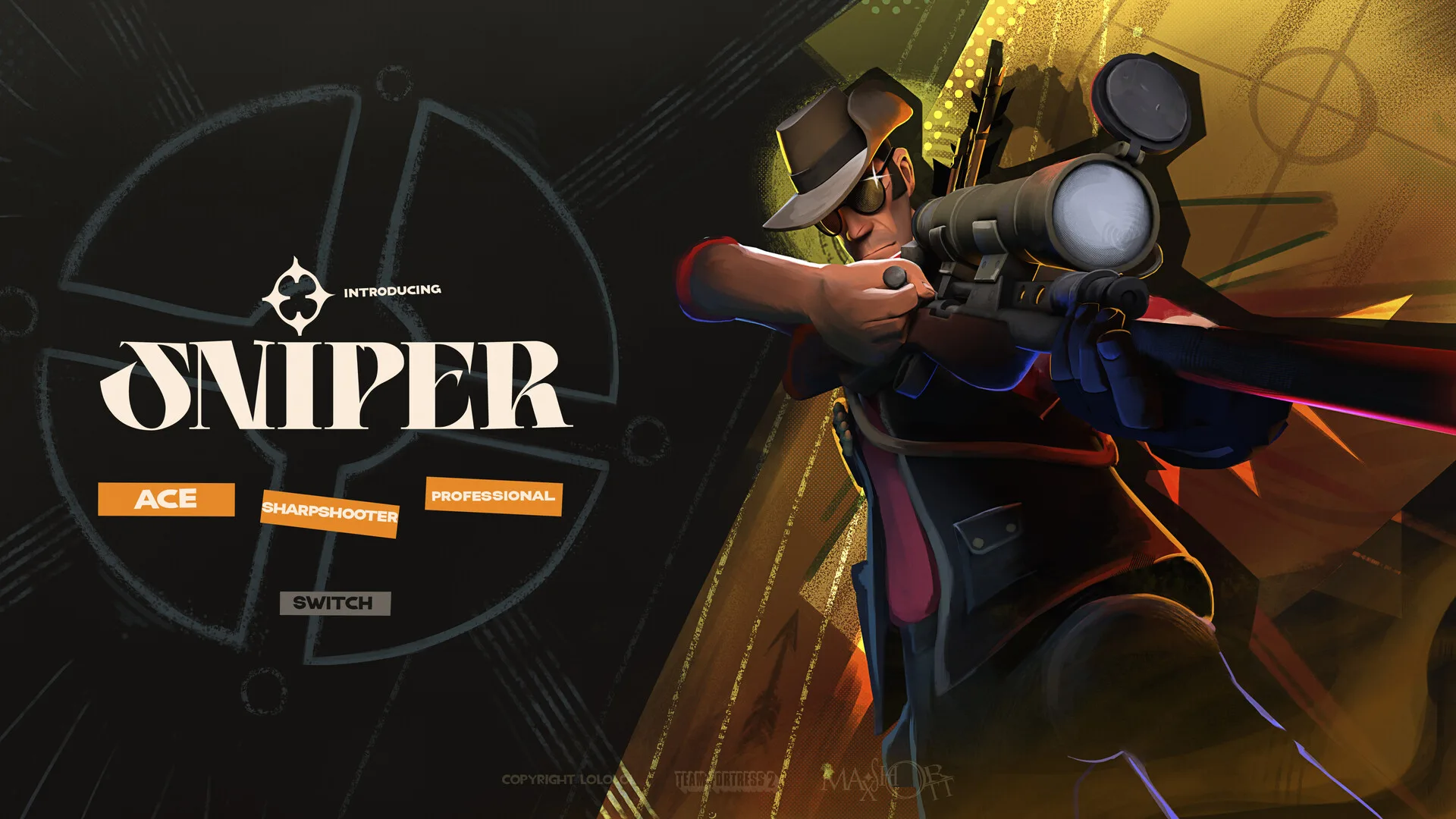 Max Shortt · Team Fortress 2 · Deadlock · video game art