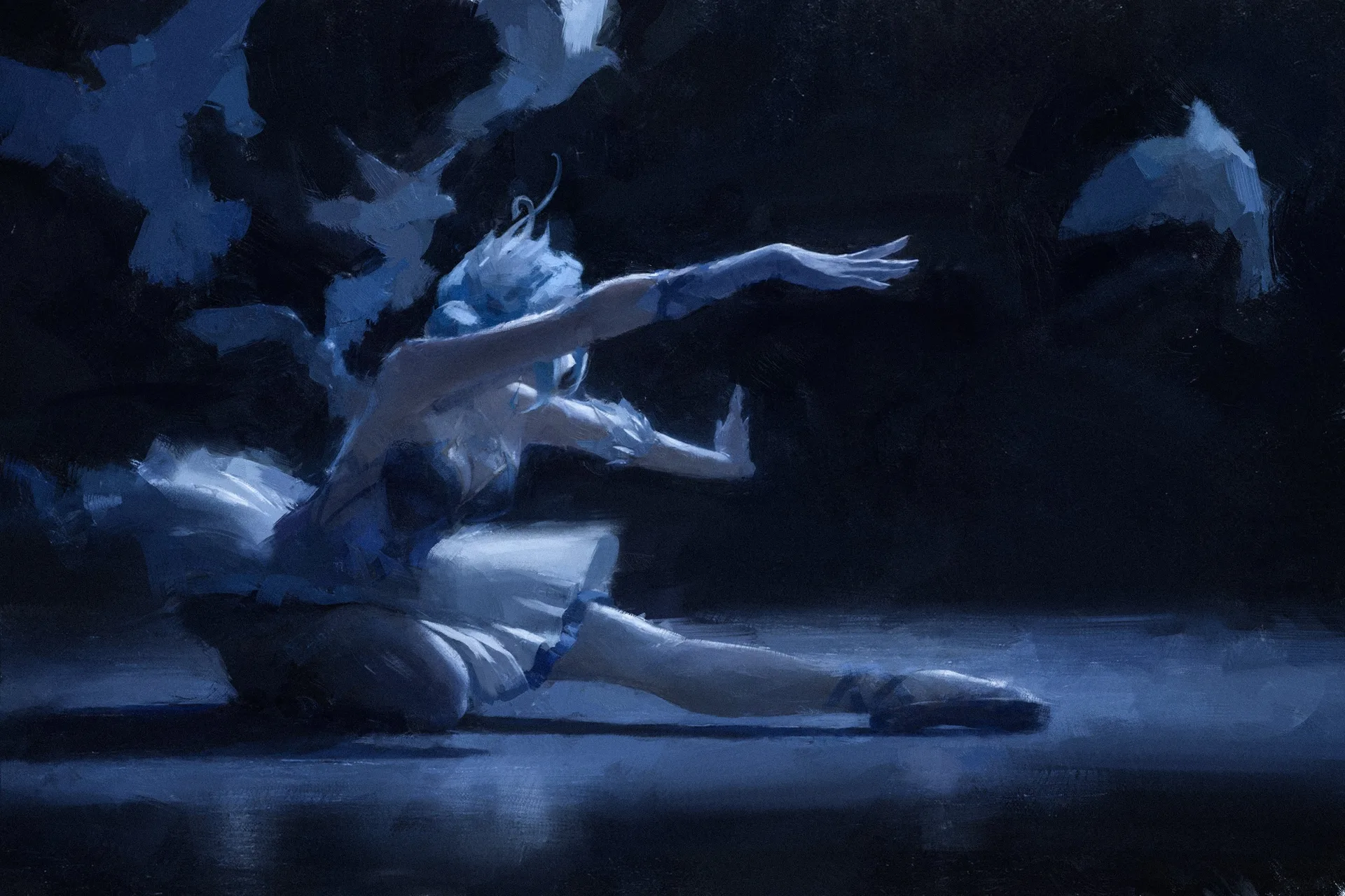 Odette (Genshin Impact) · Genshin Impact · ballerina · tutu