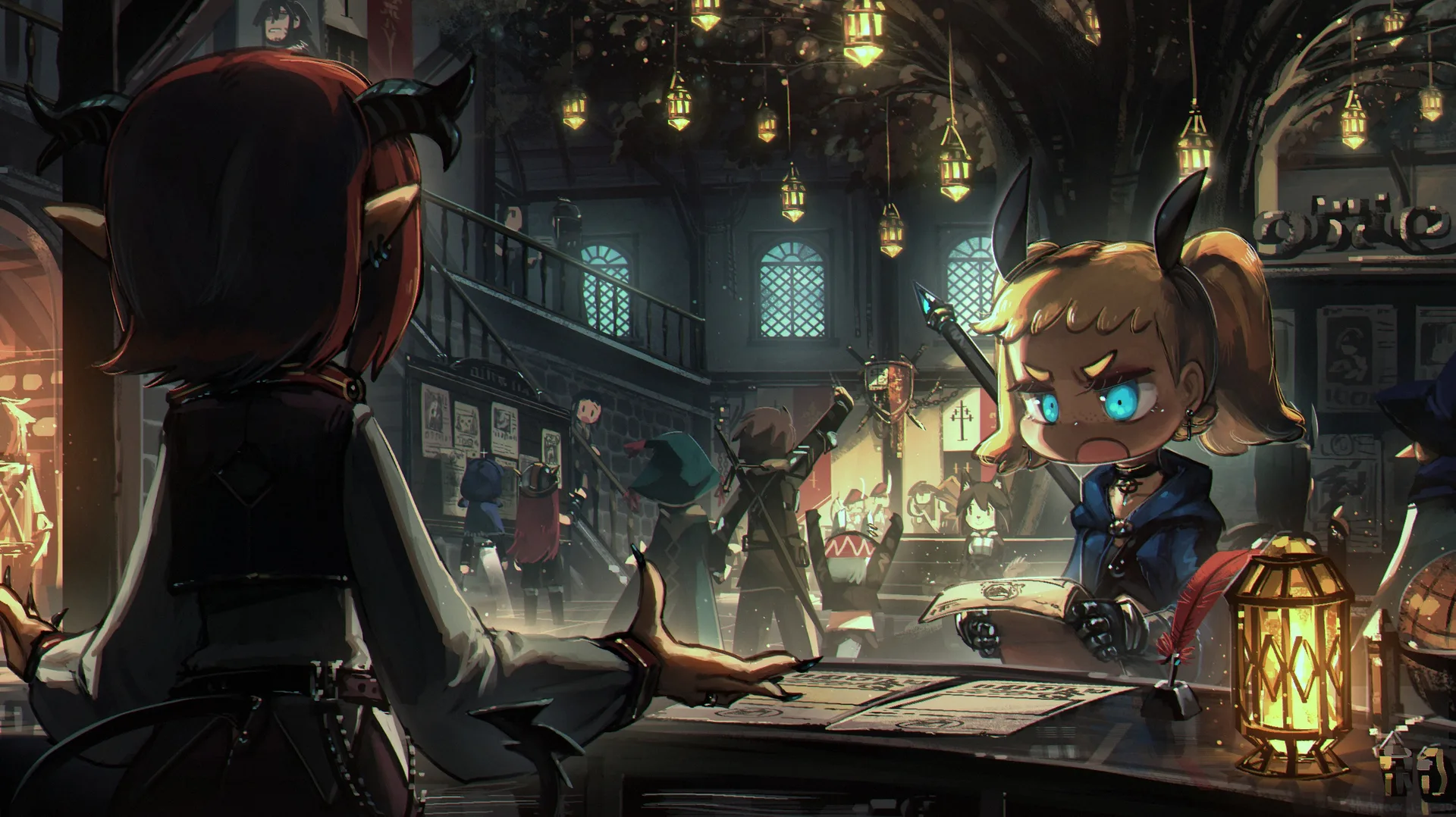 Porforever · original characters · fantasy art · women