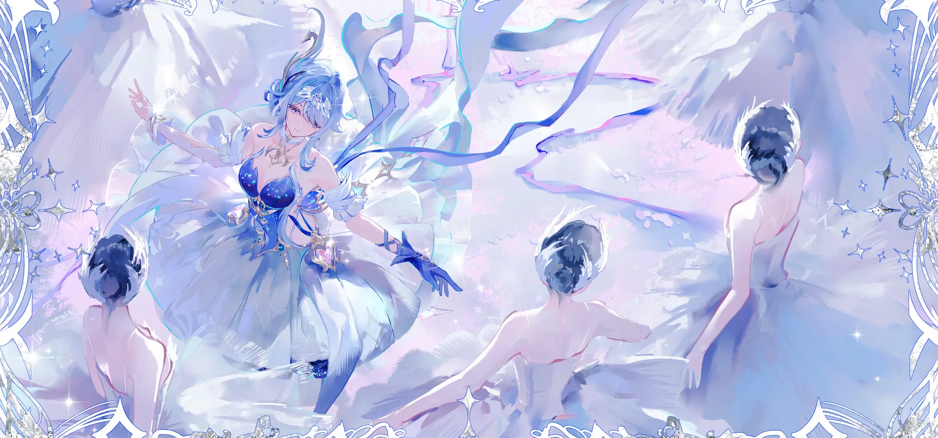 Odette (Genshin Impact) · Genshin Impact · dancing · Kongshushiwo