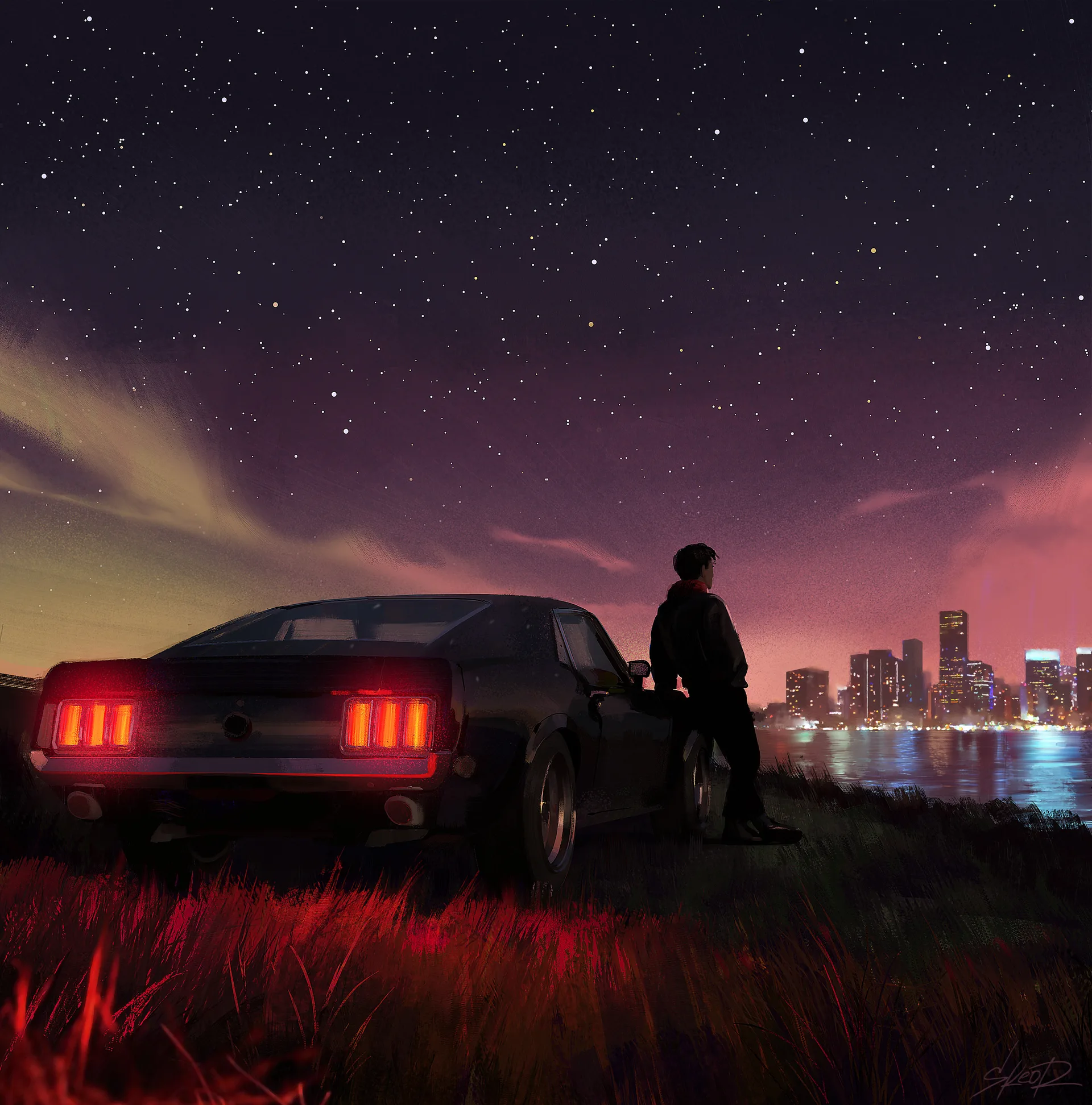 Tony Skeor · digital art · artwork · illustration