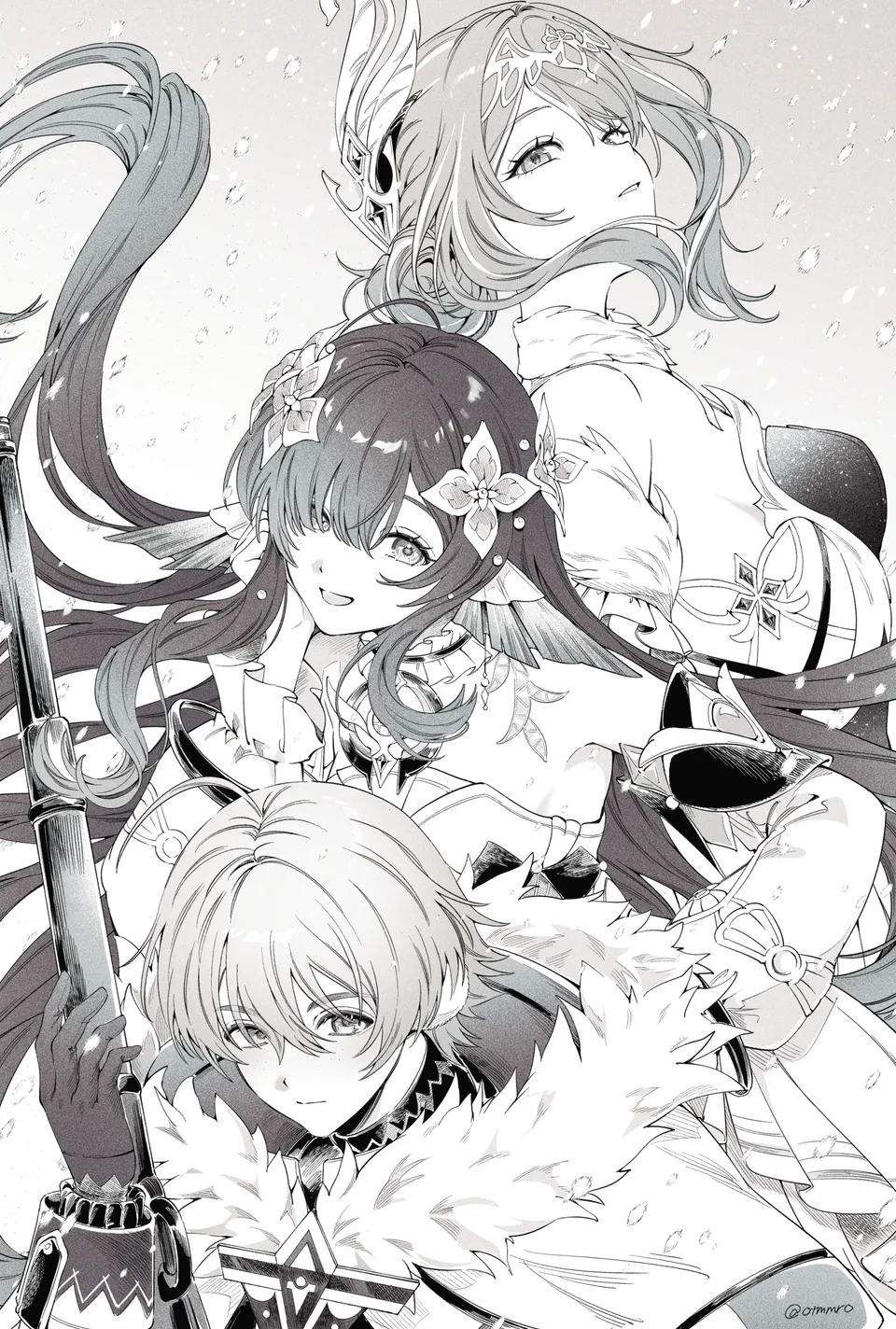 Vodyanitsa (Genshin Impact) · Odette (Genshin Impact) · Alyosha (Genshin Impact) · otmmro
