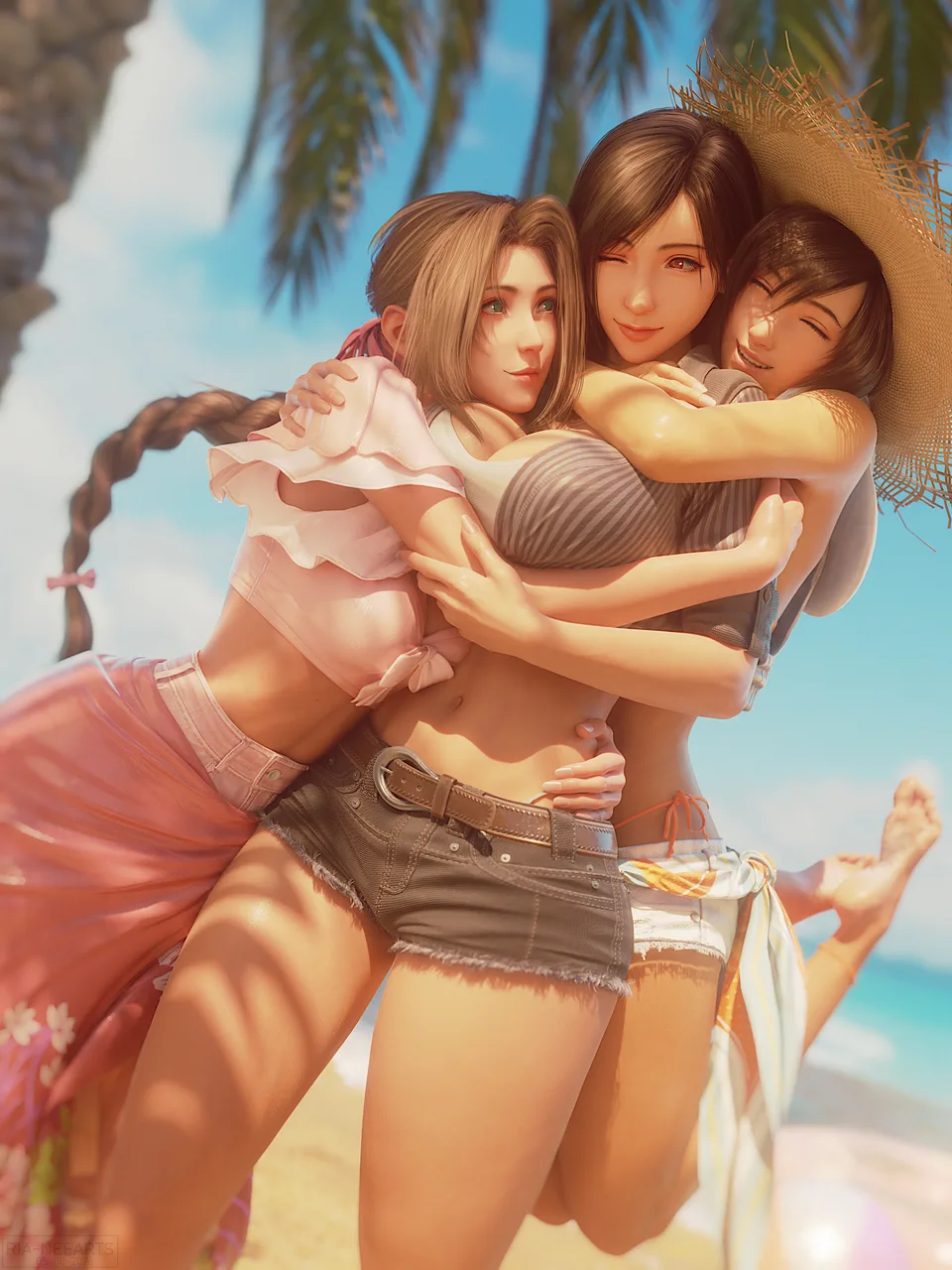 Aerith Gainsborough · Tifa Lockhart · Yuffie Kisaragi · Final Fantasy (series)