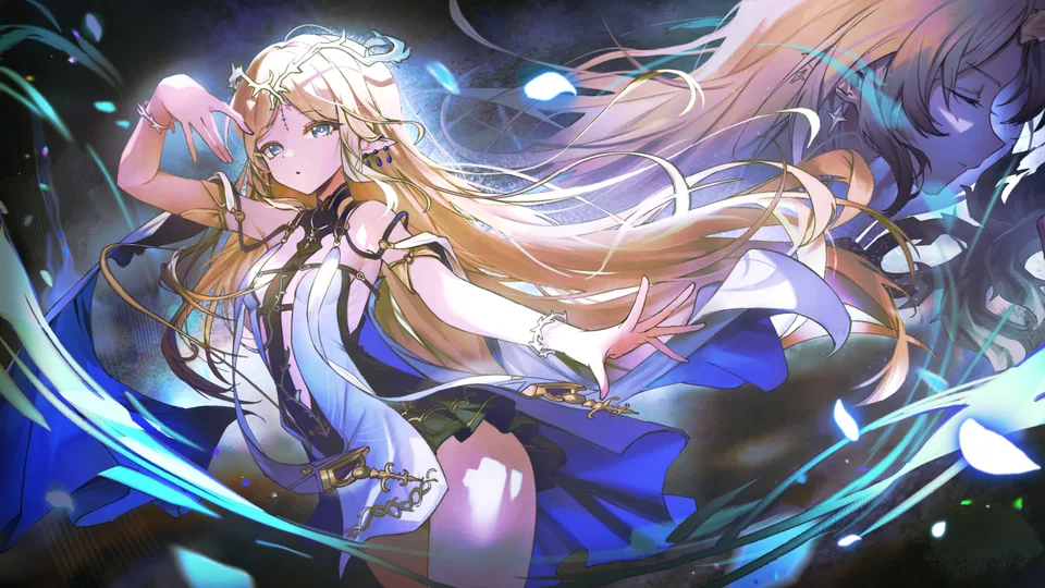 Wuthering Waves · Cartethyia (Wuthering Waves) · blue eyes · crown of thorns