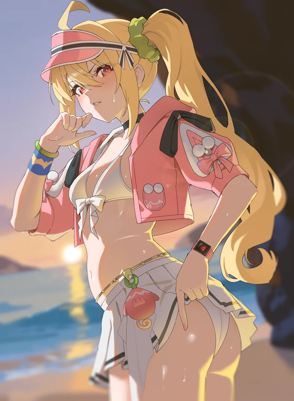 Nvl · Luciana de Montefio · Zenless Zone Zero · ahoge