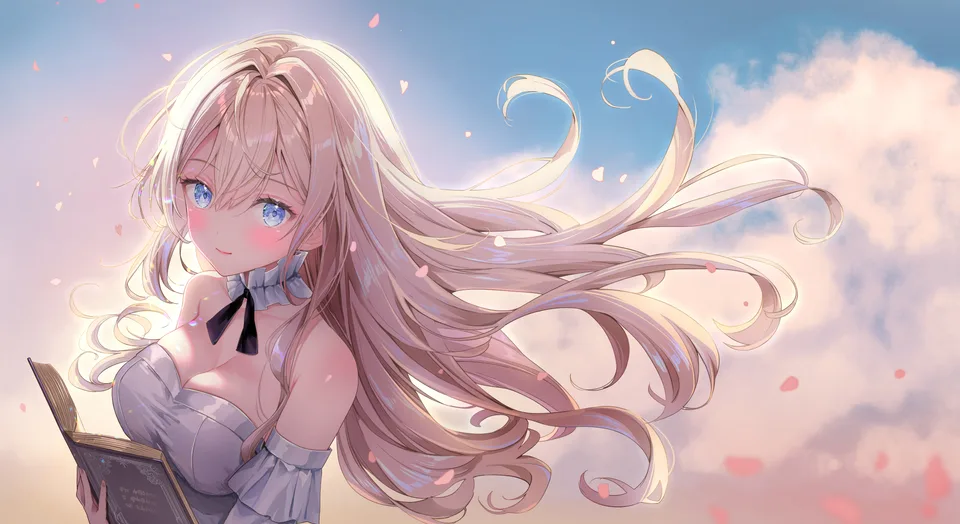 anime · anime girls · Akasaka Asa · long hair