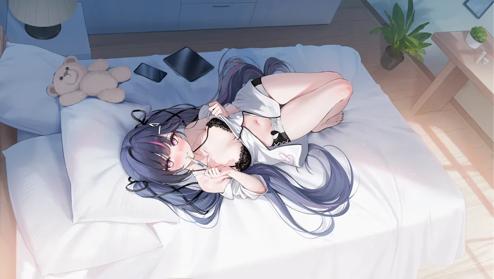 Azur Lane · anime girls · Surrey (Azur Lane) · in bed