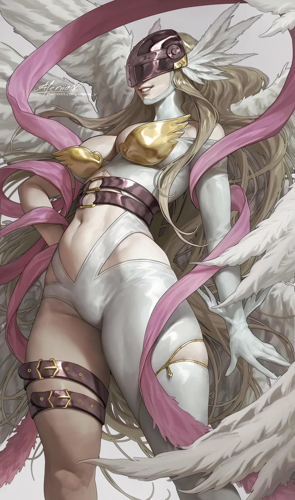 angewomon · Digimon · anime · anime girls