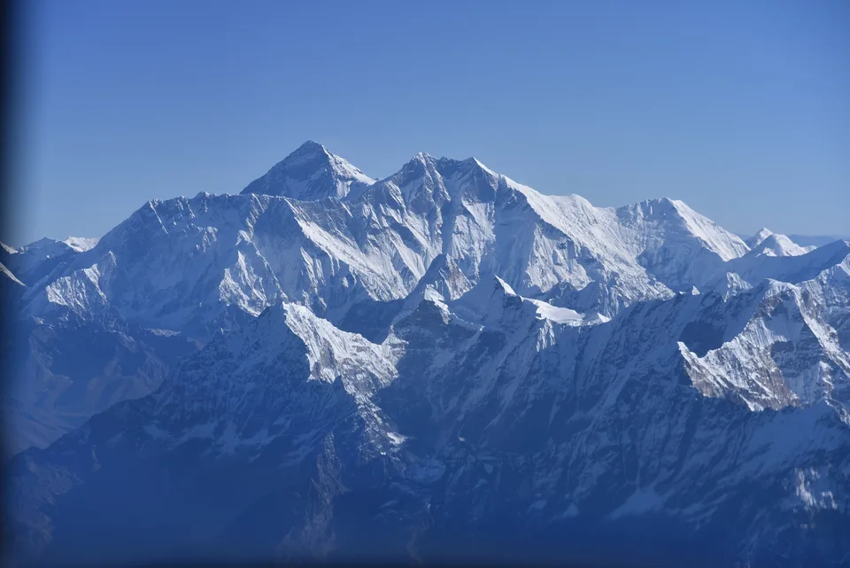 That is Mt. Everest in all it's glory!