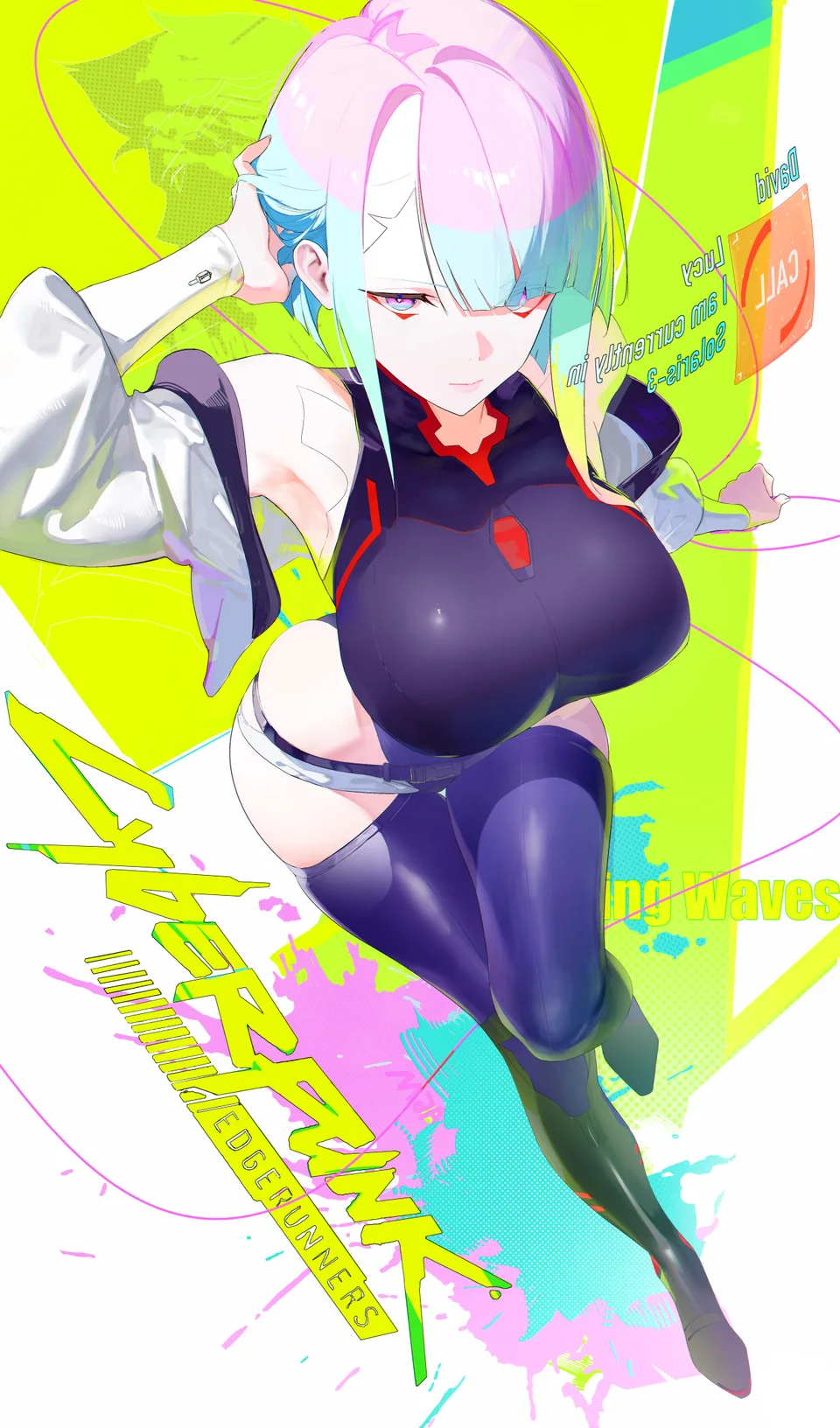 Omone Hokoma Agm · Lucyna Kushinada (Cyberpunk: Edgerunners) · Wuthering Waves · armpits