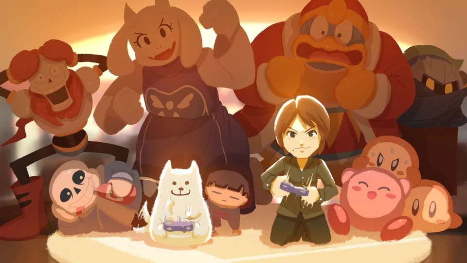 Undertale · Kirby · Masahiro Sakurai · Toby Fox