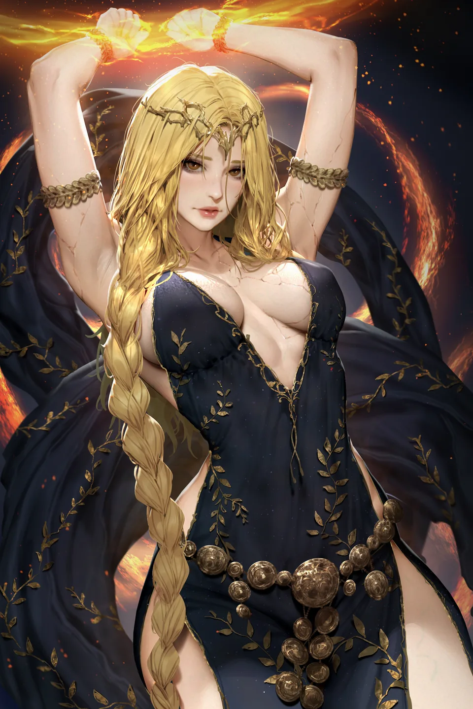 Queen Marika · Elden Ring · video game characters · 2D