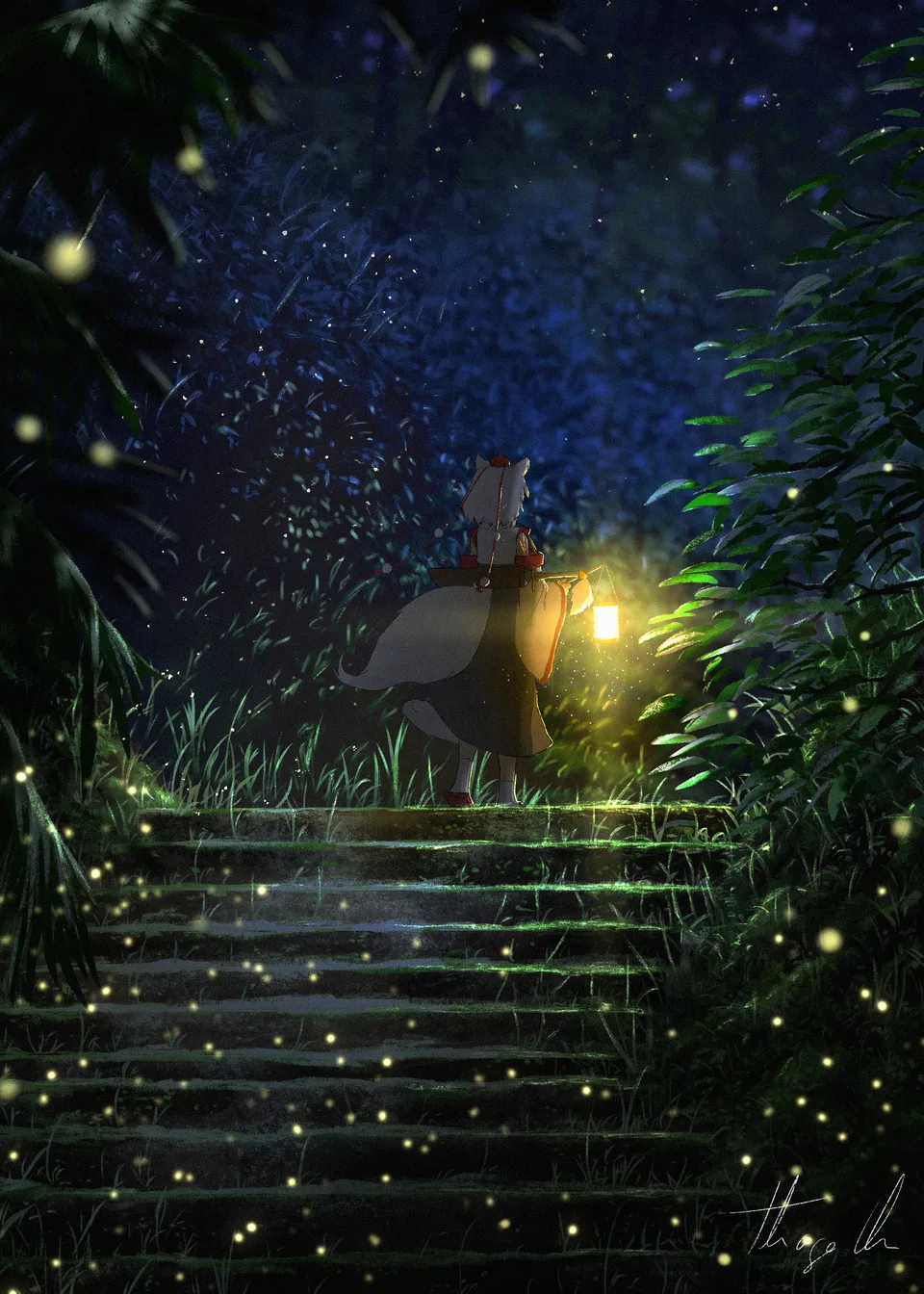 Oubachiago · Touhou · plants · Inubashiri Momiji
