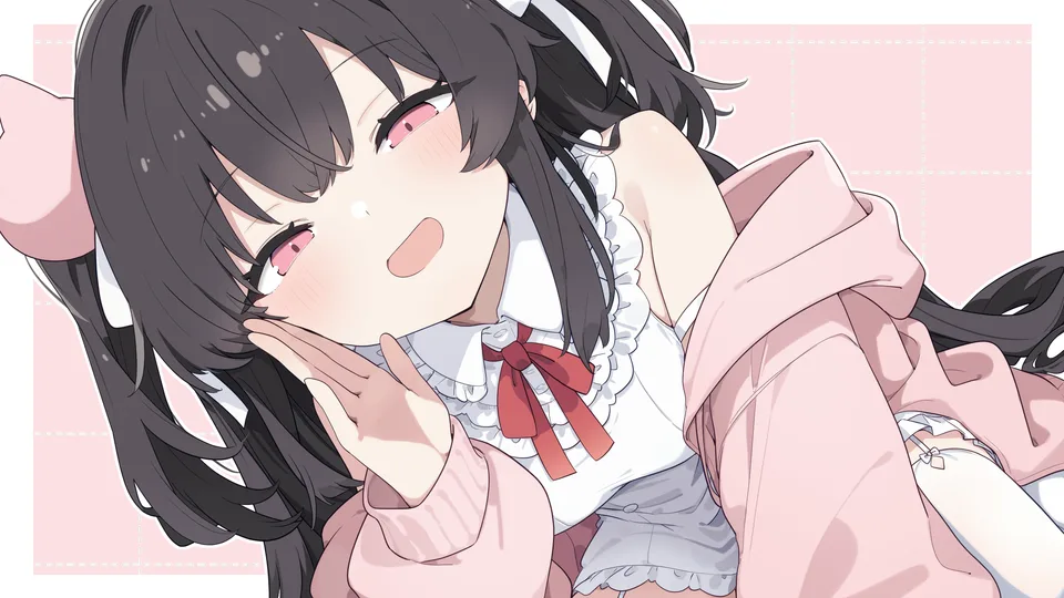 indie virtual youtuber · stockings · anime · anime girls